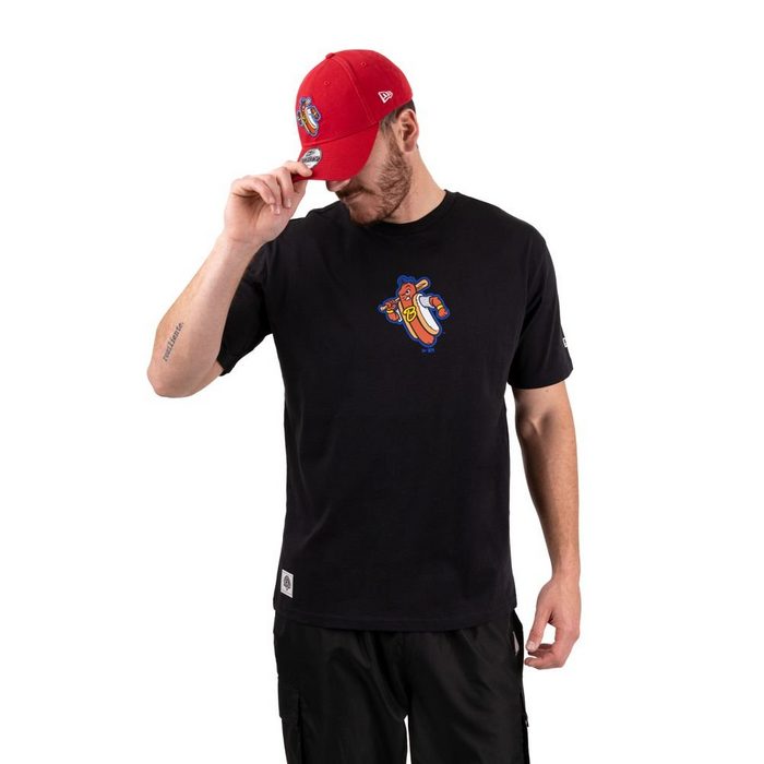 New Era Print-Shirt New Era Minor League READING FIGHTIN PHILS Team Logo Tee T-Shirt NV12232