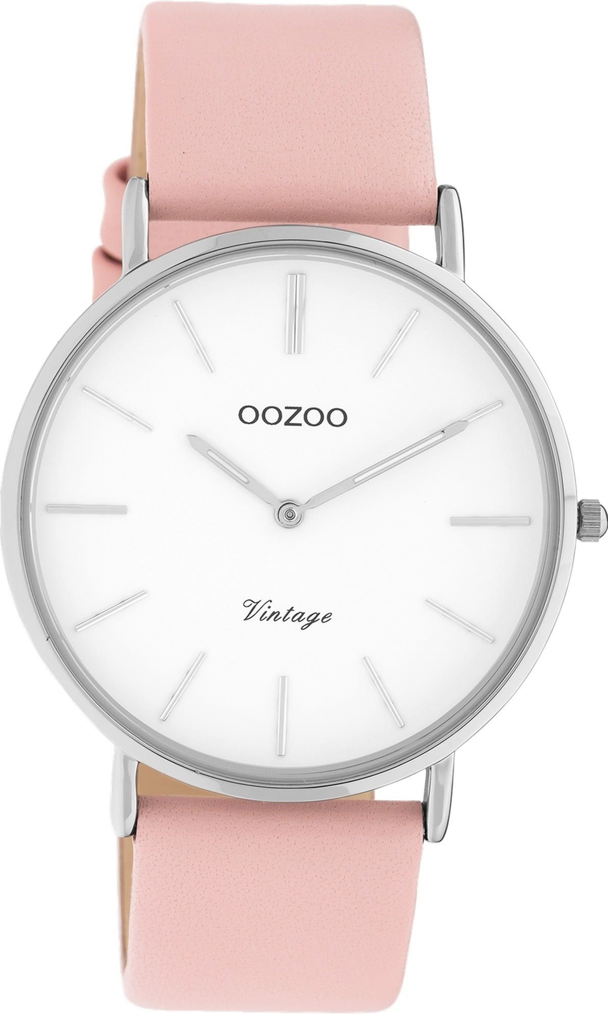 OOZOO Quarzuhr Oozoo Damen Armbanduhr rosa günstig online kaufen
