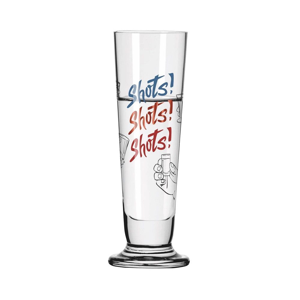 Schnapsglas Ritzenhoff Heldenfest Schnaps #16 E. Sprenger-Pieper H24