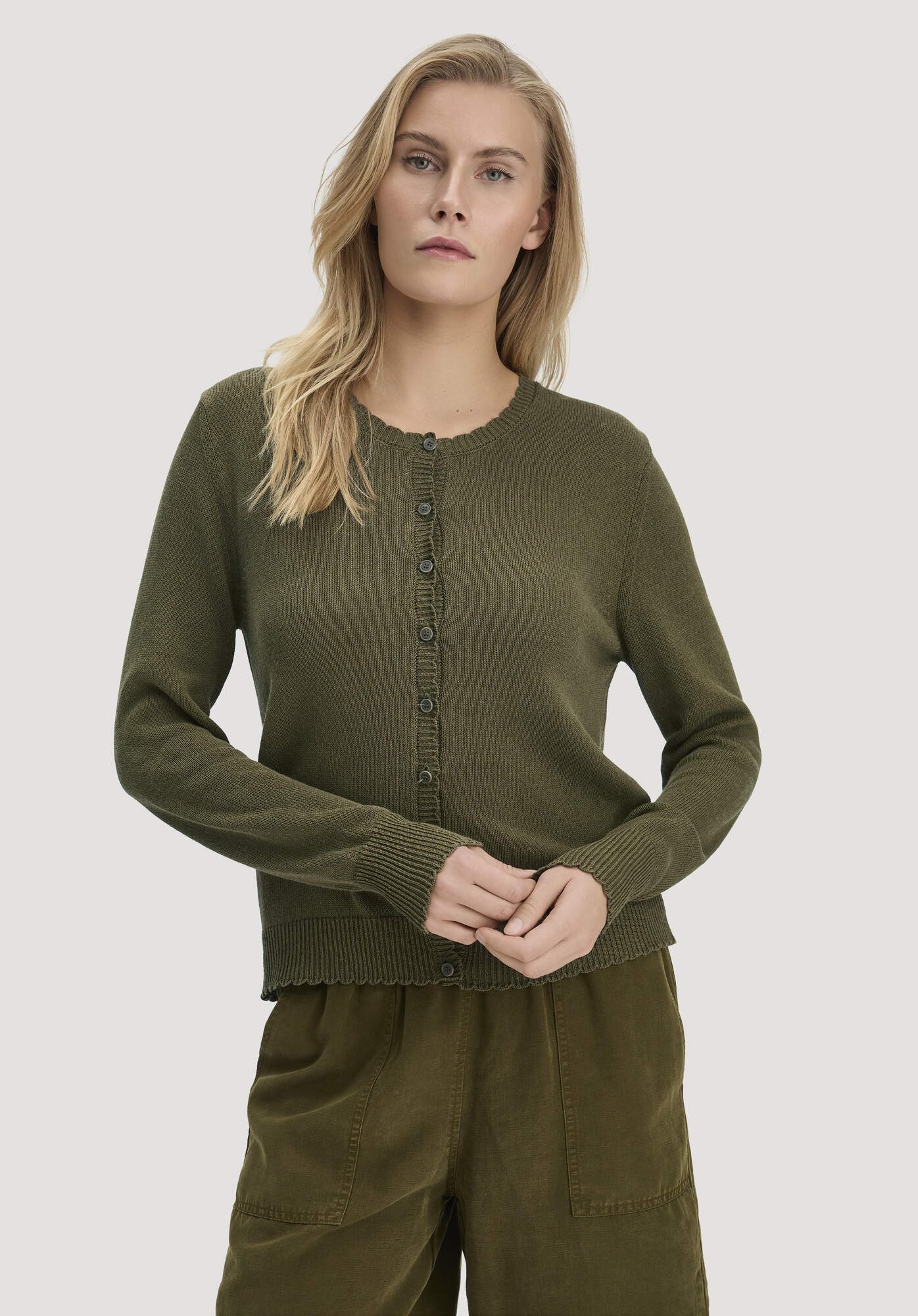 Hessnatur Strickjacke (1-tlg)