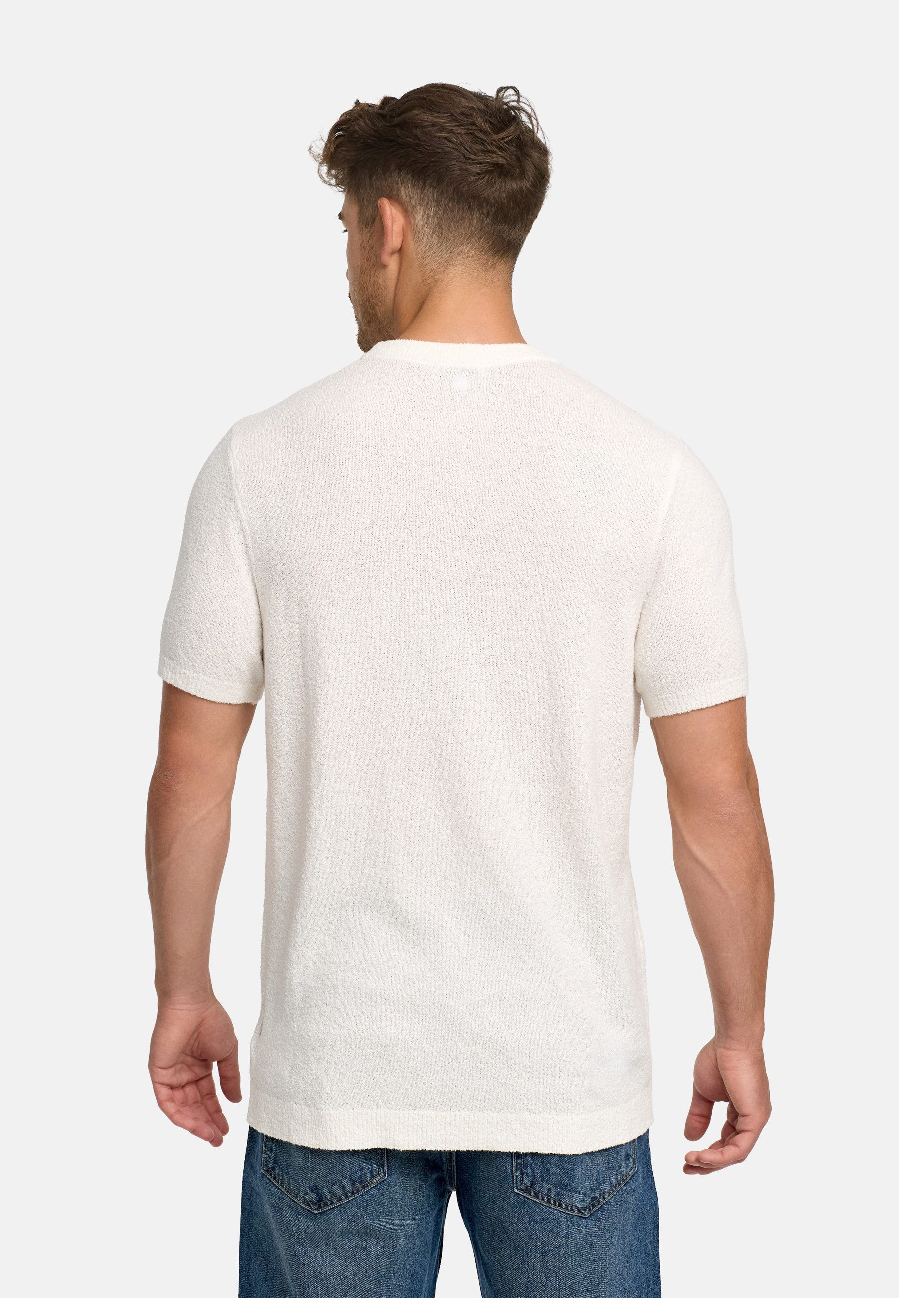 INDICODE T-Shirt INBrokbell Leichter Strick Shirt mit weicher Haptik und cleanem Look – Bild 5 von 5