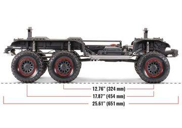 Traxxas RC-Buggy Traxxas RC Crawler TRX-6 Mercedes-Benz G63 AMG 6x6 RTR weiss