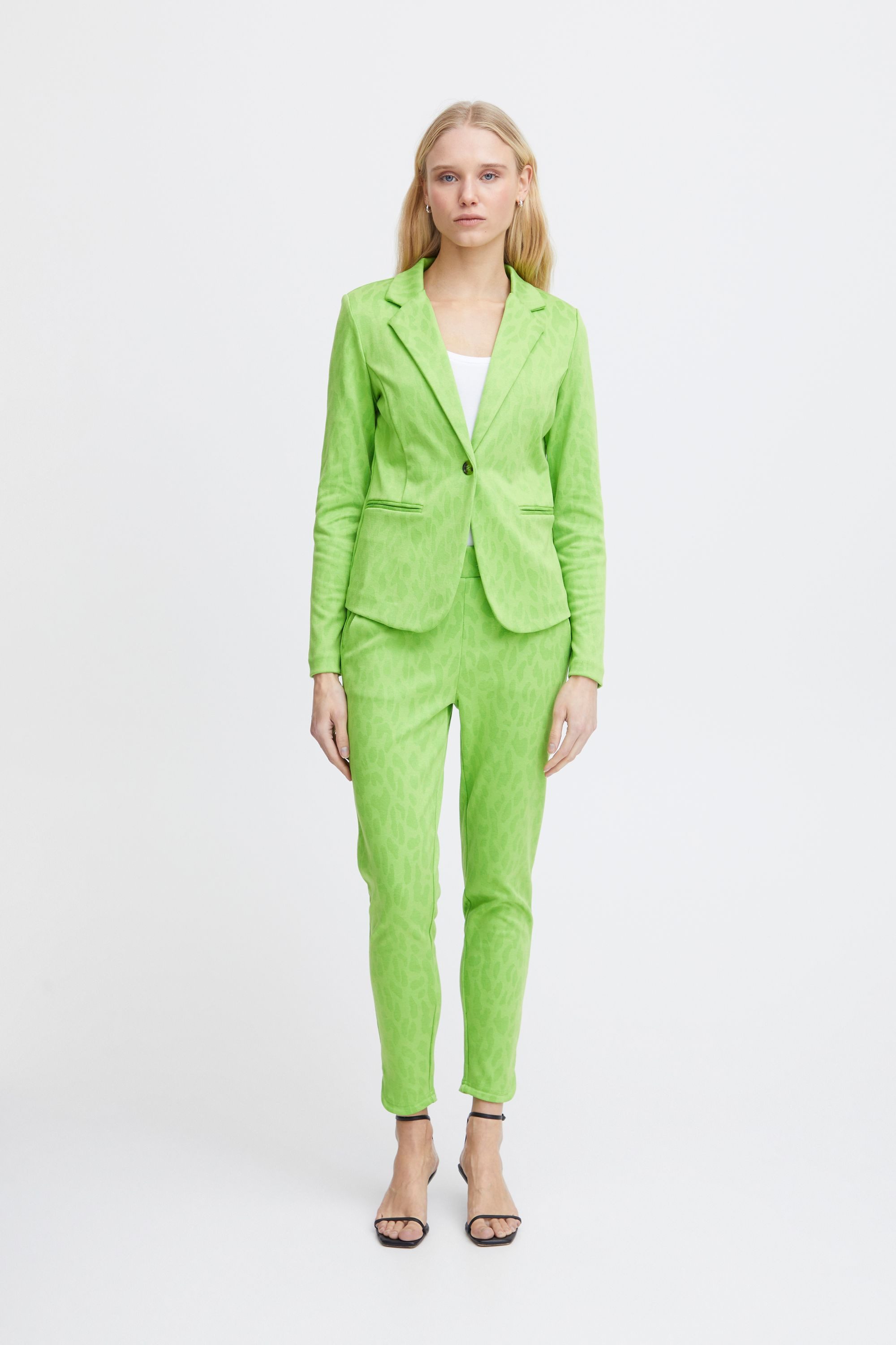 Ichi Jackenblazer IHKATE LEOPARD JACQUARD BL günstig online kaufen