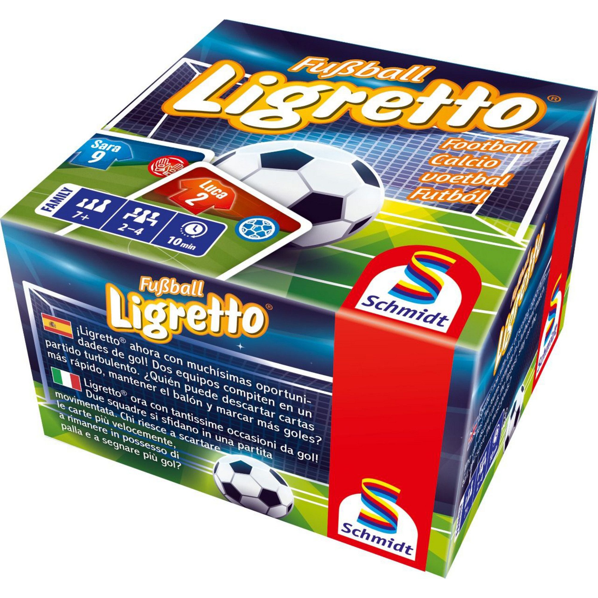 Schmidt Spiele Spiel Schmidt Spiele Ligretto Fußball, Kartenspiel
