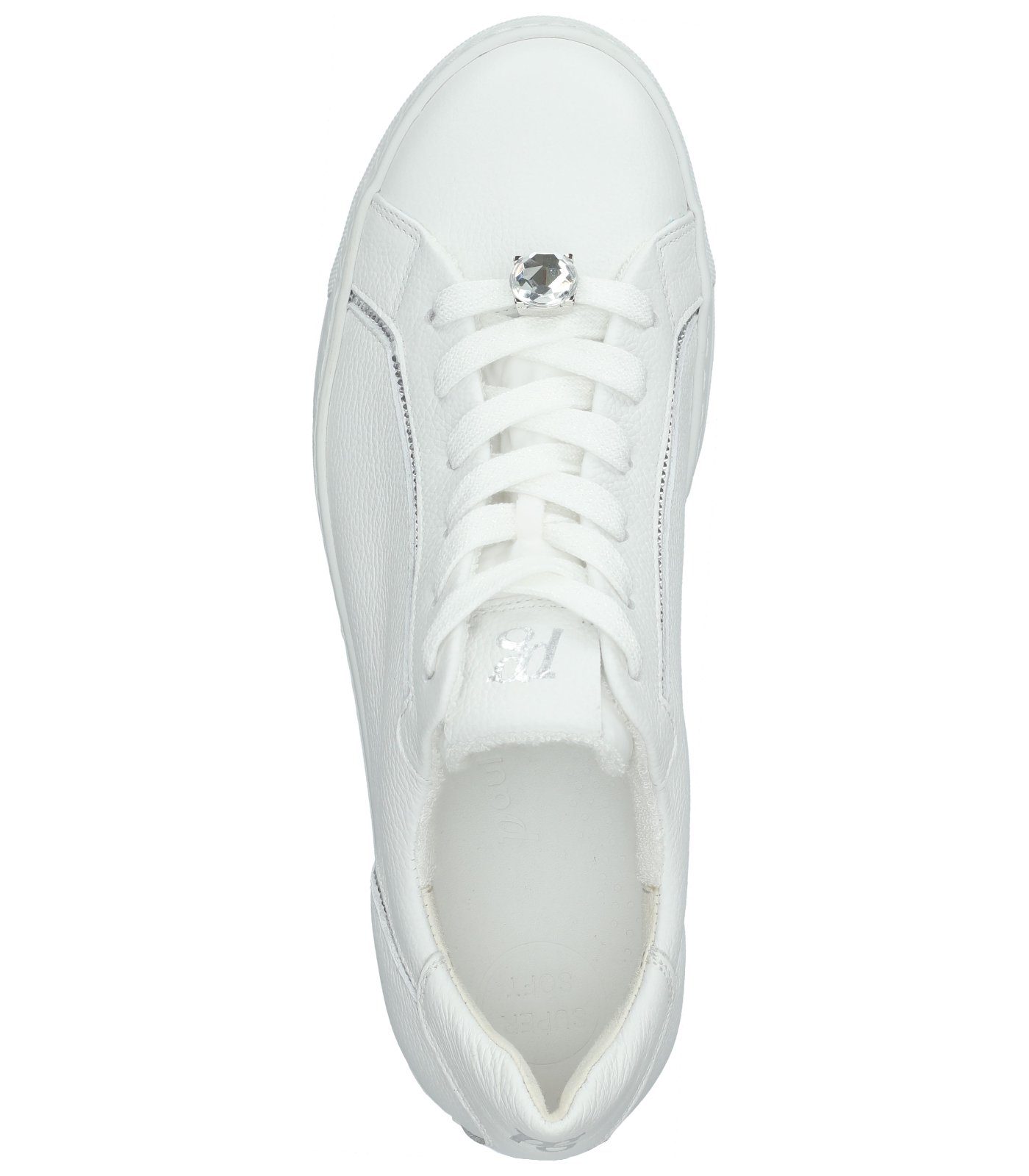 Paul Green Sneaker white Sneaker Glattleder (17001714)