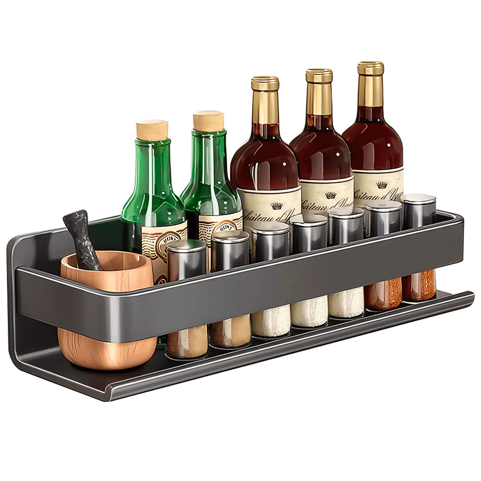 BlingBin Gewürzregal 30 cm Küchen Organizer günstig online kaufen