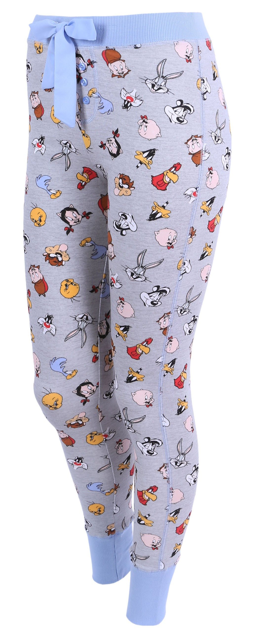 LOONEY TUNES 7/8-Leggings Graue Schlafhose Schlafanzughose Looney Tunes XL