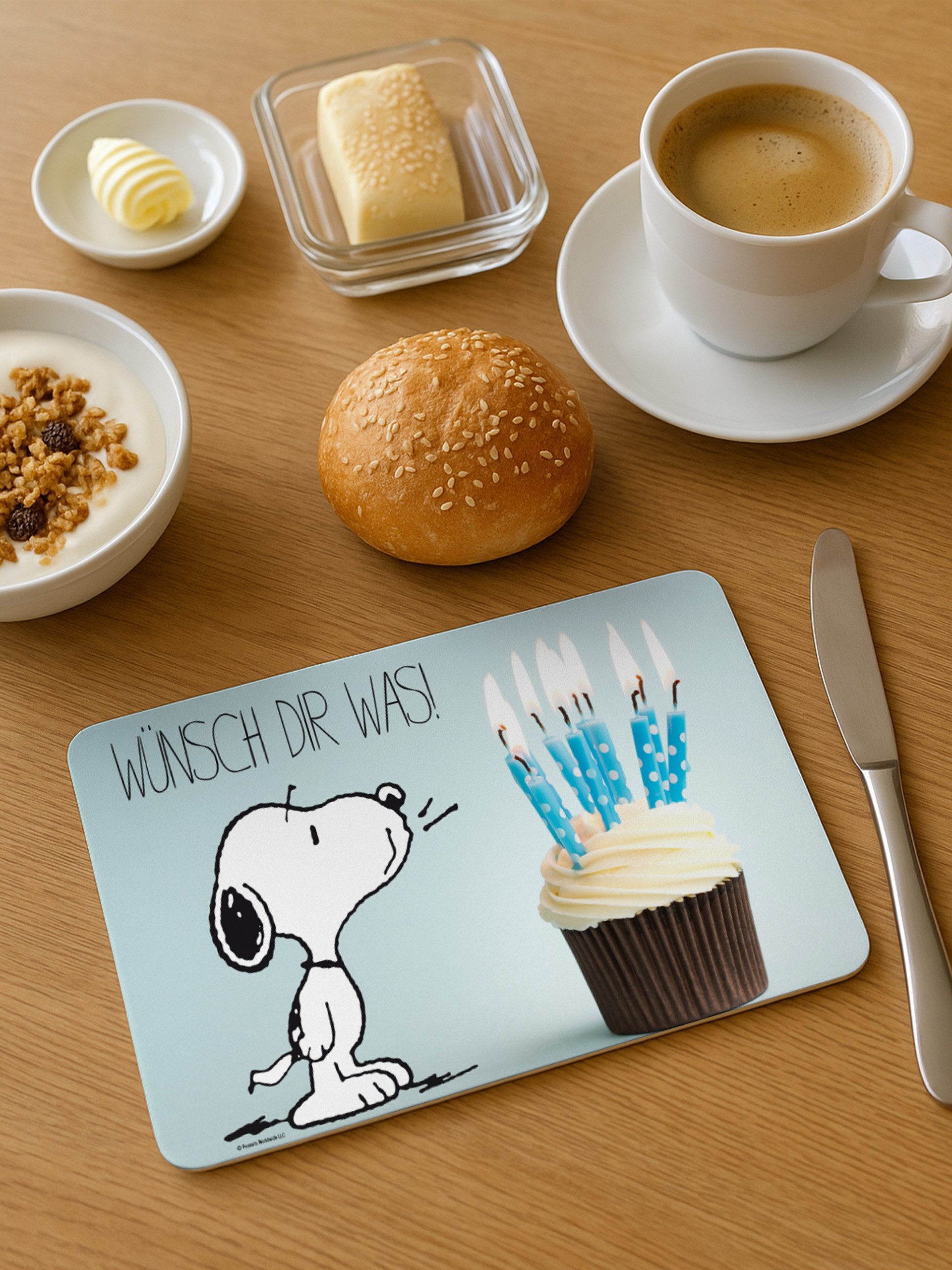 United Labels® Frühstücksbrett Peanuts Snoopy - Wünsch dir was, Resopal – Bild 5 von 5