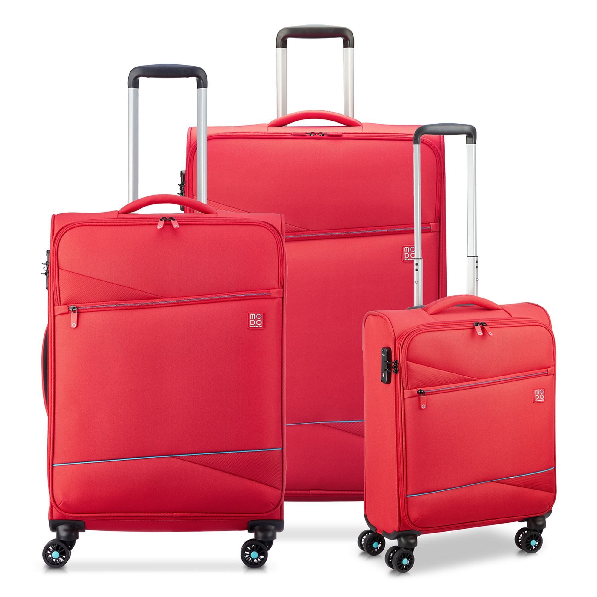 MODO by Roncato Trolleyset Eclipse 2.0, 4 Rollen, (3-teilig, 3 tlg), Polyester