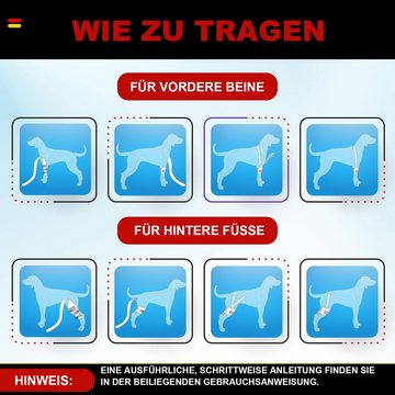 MAGICSHE Stützbandage Ellenbogenbandage Protektor Hüftbandage für Hunde