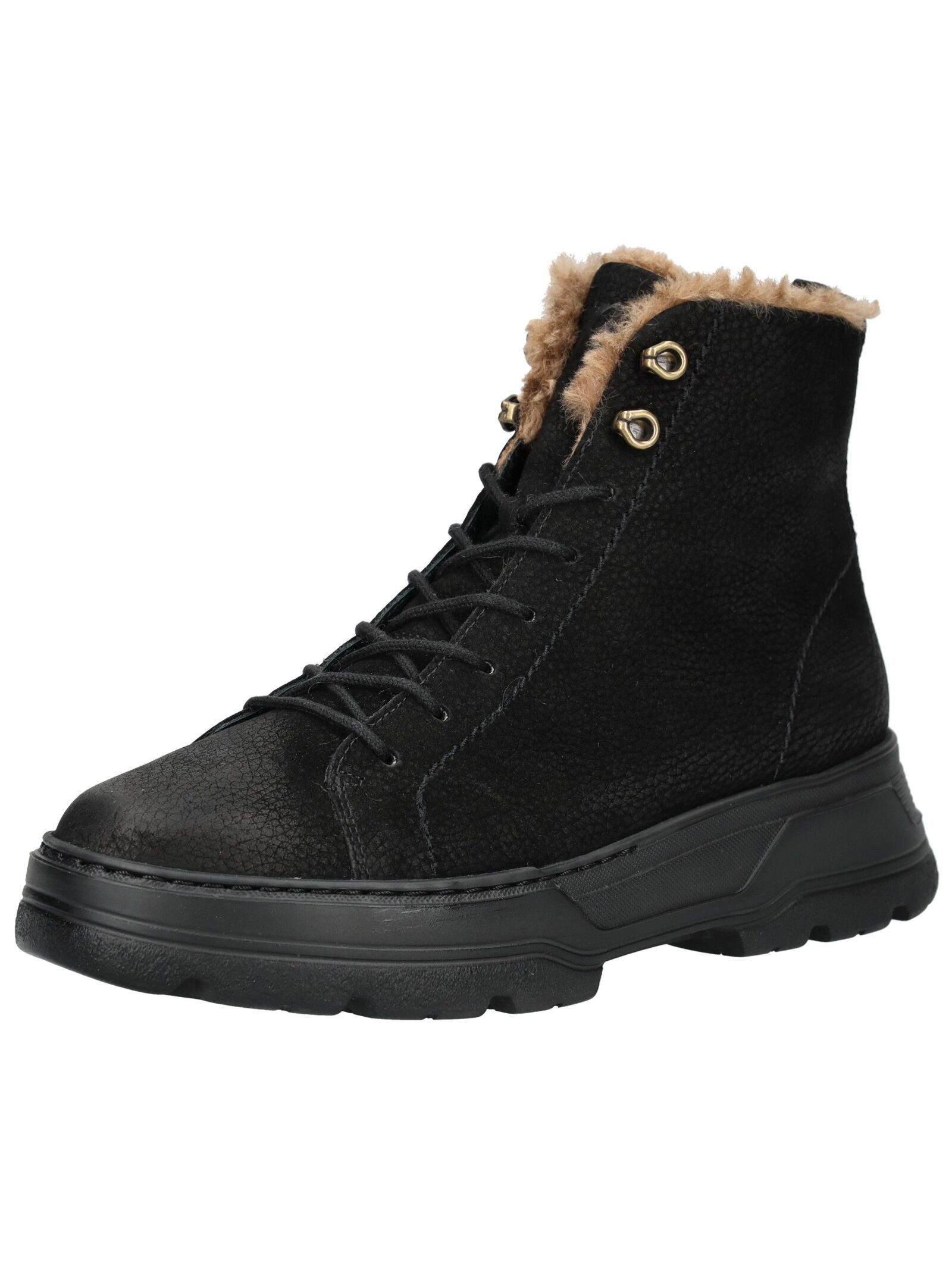 Paul Green Paul Green Stiefelette Nubukleder Schnürstiefelette