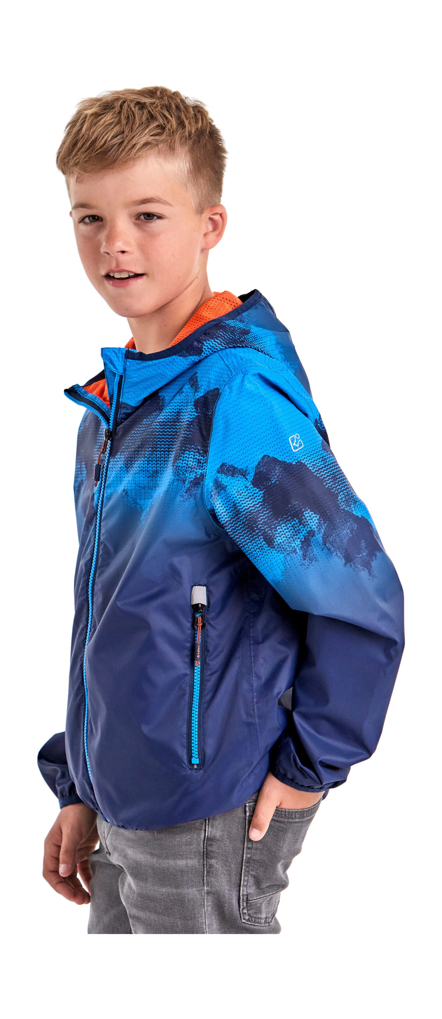 Killtec Outdoorjacke Lyse BYS JCKT B Leichte, wasserdichte Kinderjacke, klein verpackbar, cooles Muster