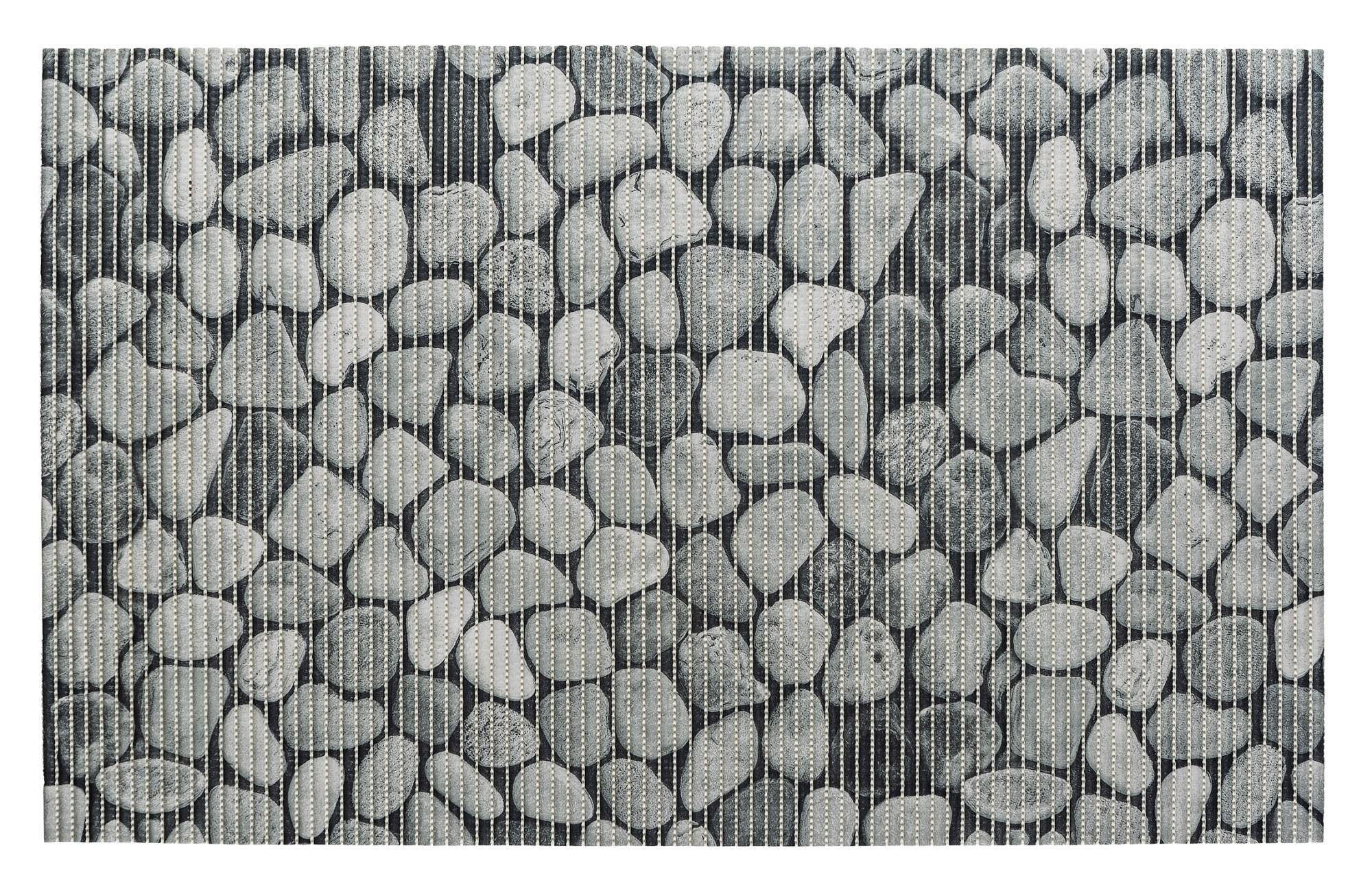 WENKO Duschmatte SASSI Antirutschmatte, 50 x 80 cm, WENKO, für Badezimmer geeignet, angenehme Trittkomfort, rechteckig, Badematte