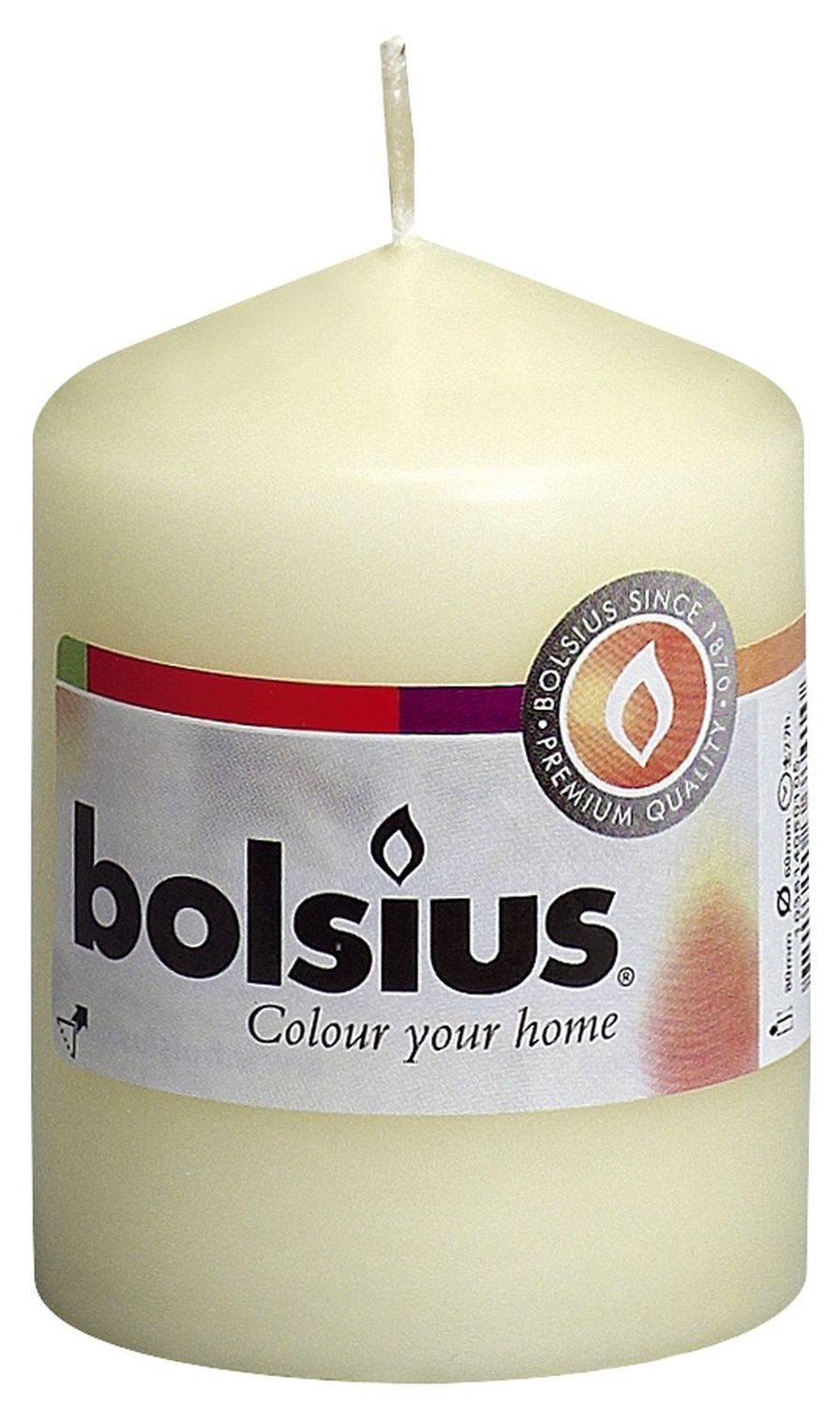 Bolsius Organisationsmappe bolsius 103614060105 Stumpenkerze - elfenbein, 80 x 60 cm