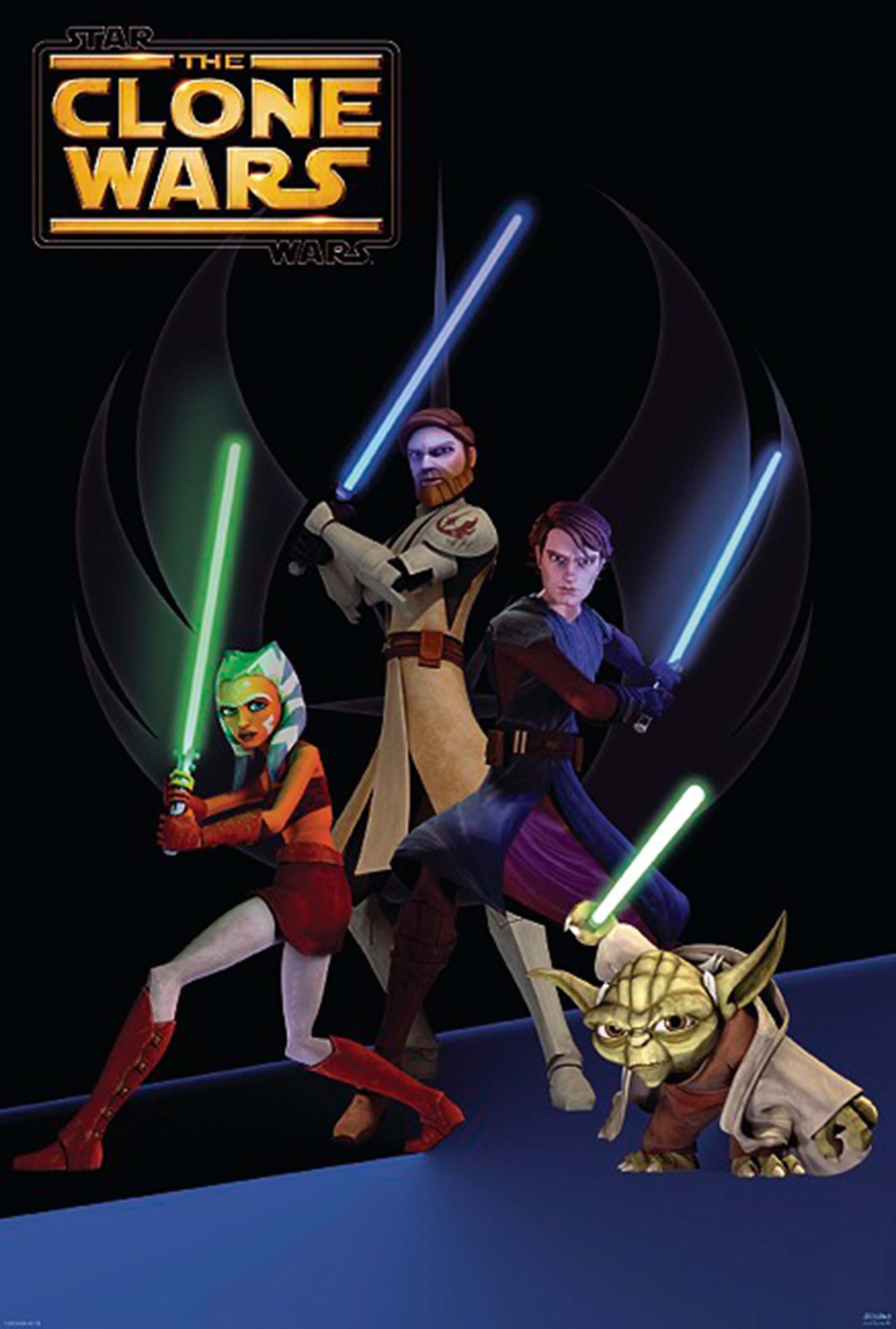 Star Wars Poster Star Wars The Clone Wars Poster 68,5 x 101,5 cm