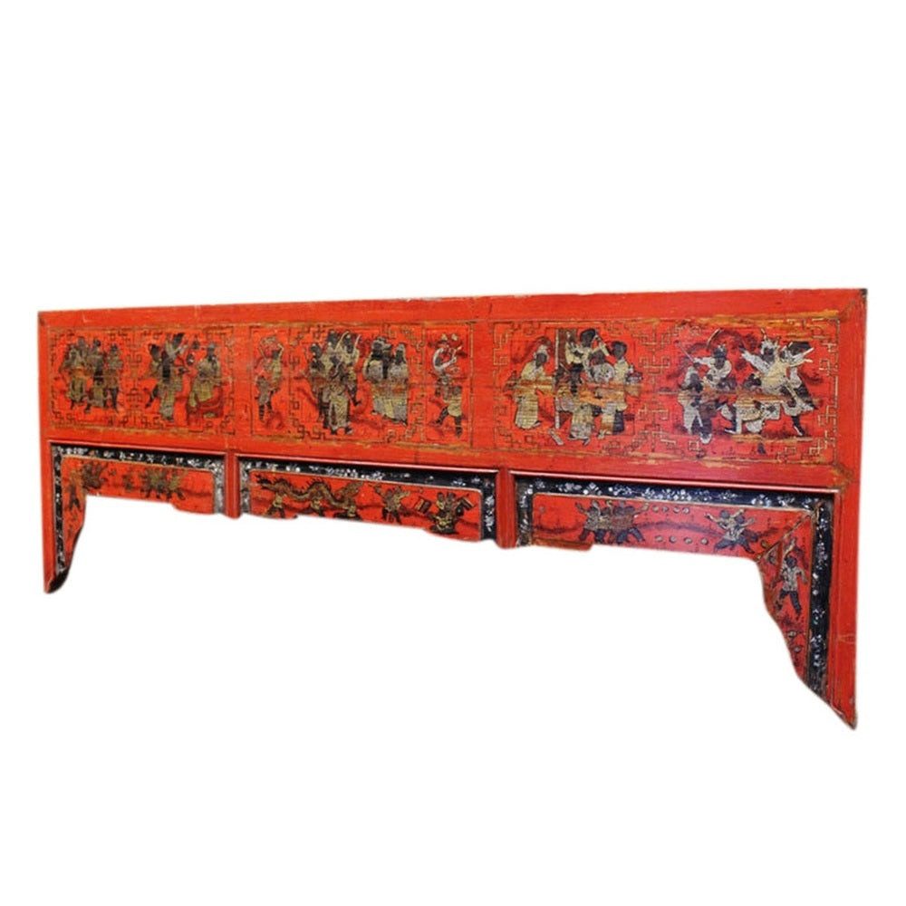 Luxury-Park-Direct Kommode China Wandbild antik Deko antik ca. 100Jahre Zierbild.Luxury Park