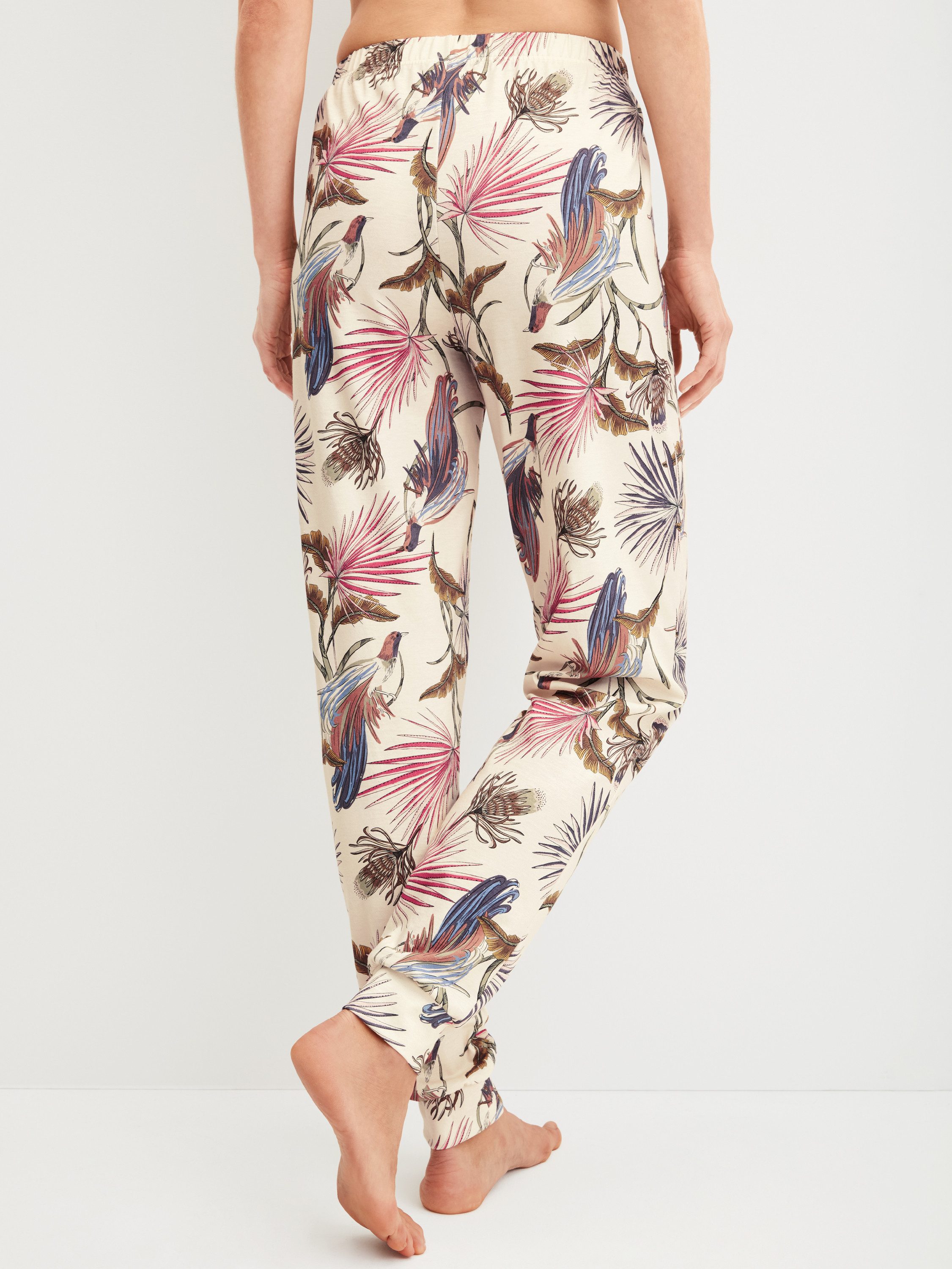 CALIDA Pyjamahose Favourites Arts Damen (1-tlg) weiche Baumwolle, atmungsaktiv, elastischer Bund, pflegeleicht