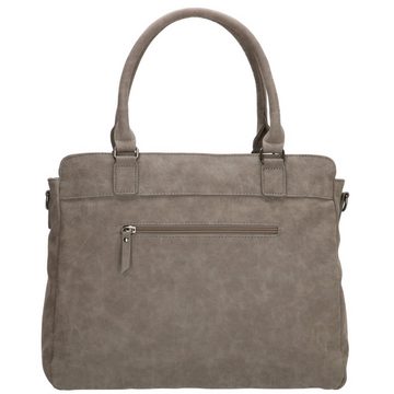 Christian Wippermann Umhängetasche Aktentasche Laptoptasche 15 Zoll Damen Tasche, Messenger Bag Damen Schwarz