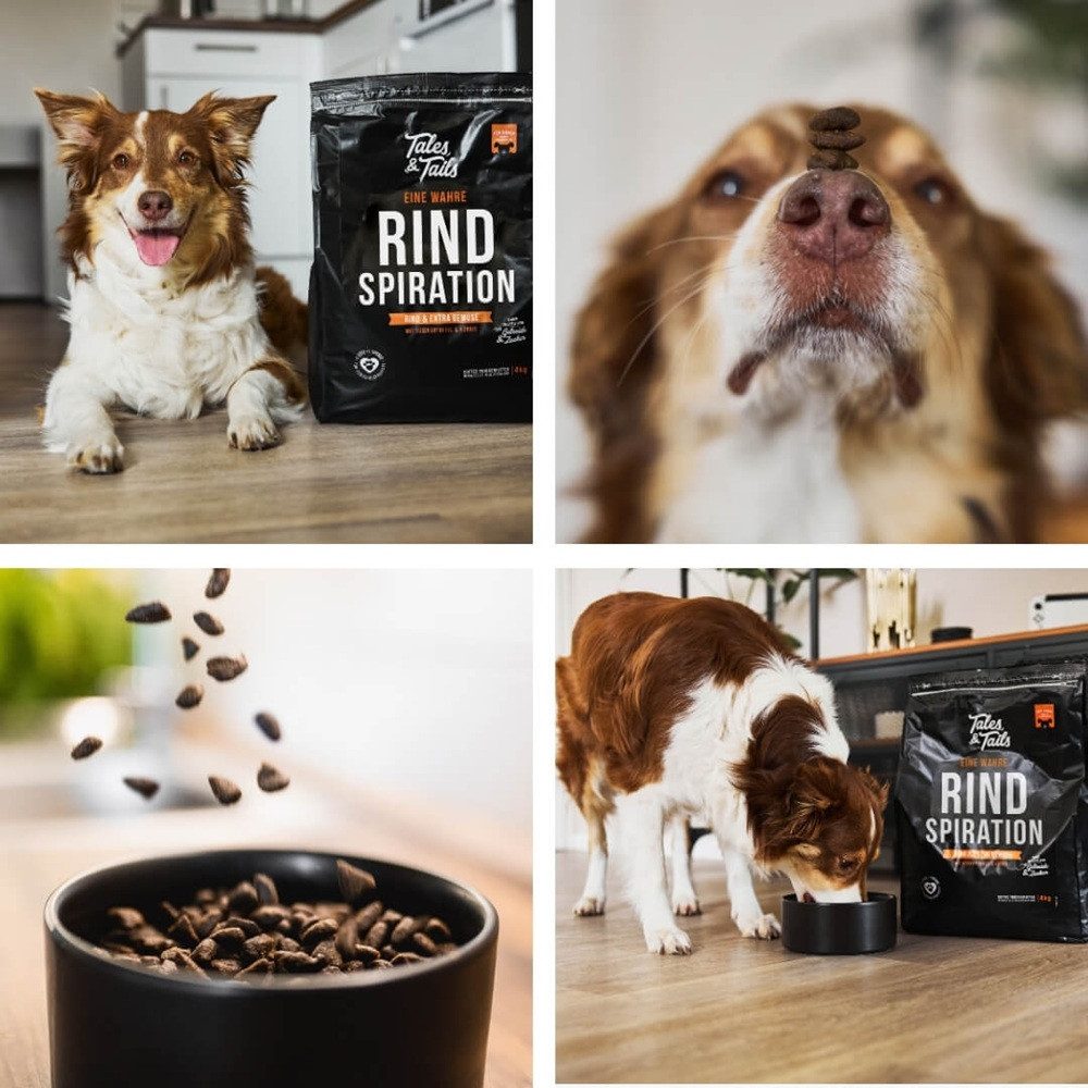 Tales & Tails Softtrockenfutter Eine wahre RindSpiration, Trockenfutter für: Hunde