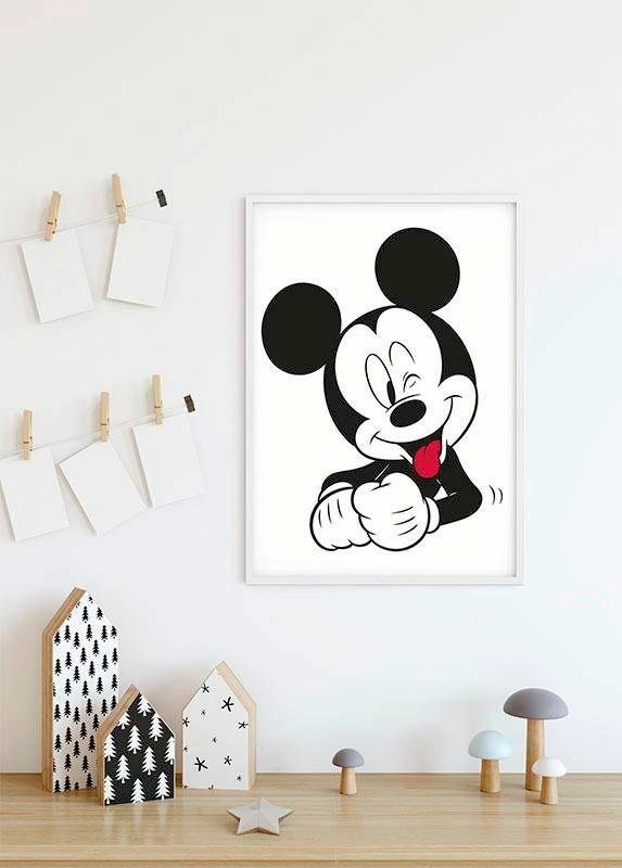 Komar Poster Mickey Mouse Funny, Disney (1 St), Kinderzimmer, Schlafzimmer,  Wohnzimmer