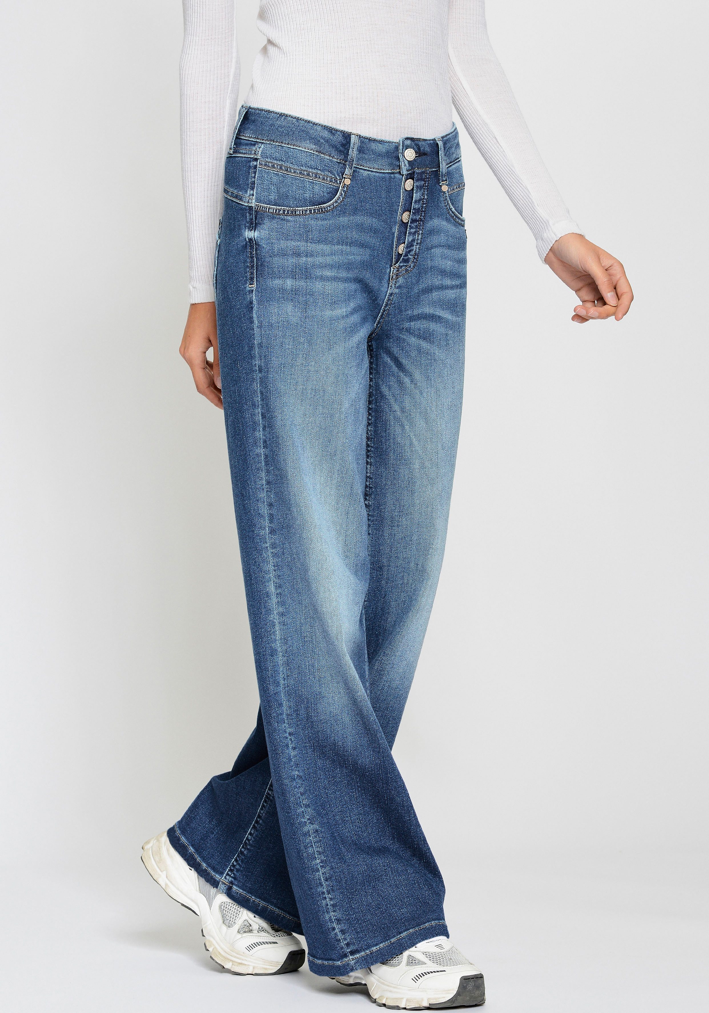 GANG Weite Jeans 94MEDINA WIDE mit günstig online kaufen