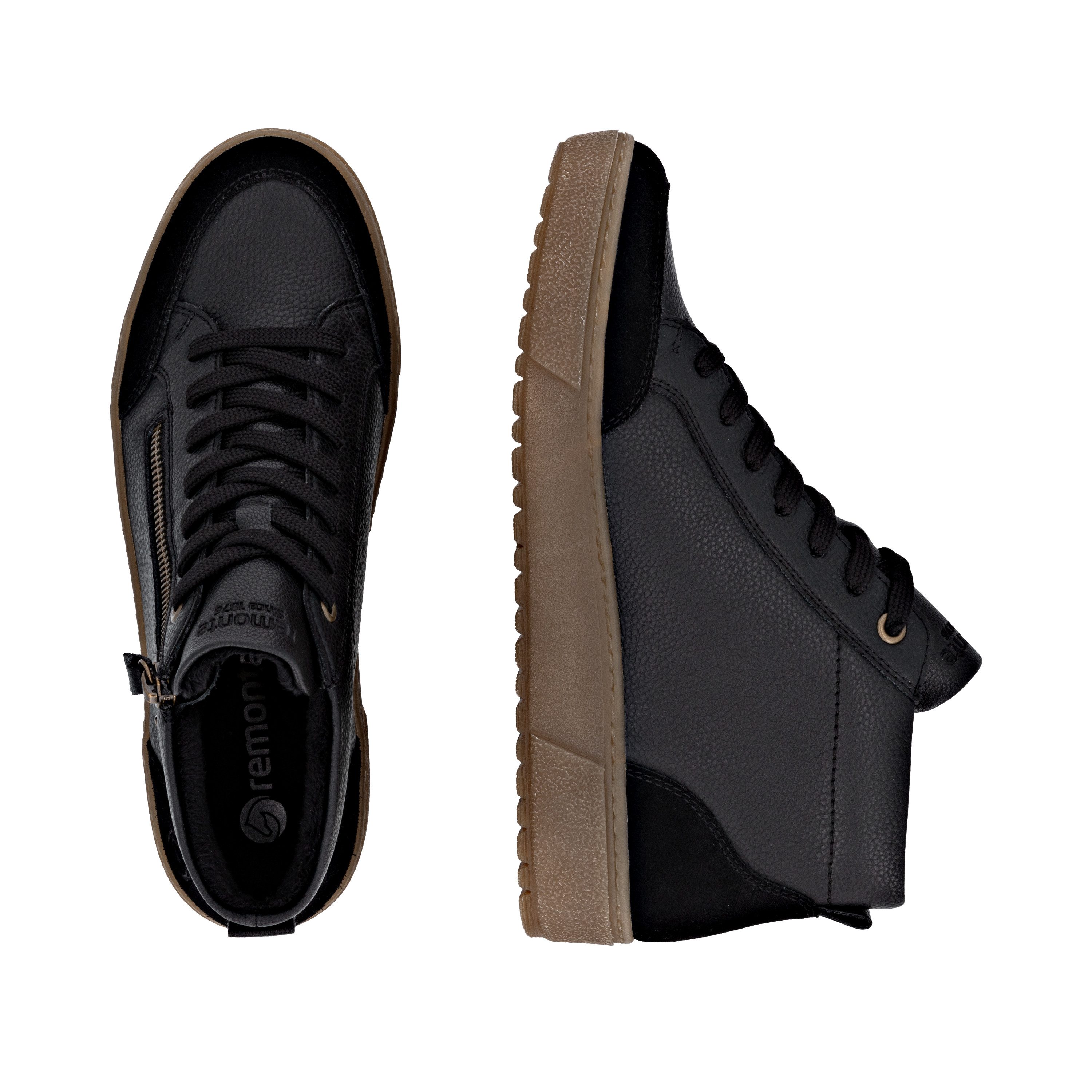 Remonte Plateausneaker Schnürboots, Stiefelette mit wasserabweisender TEX-Membran