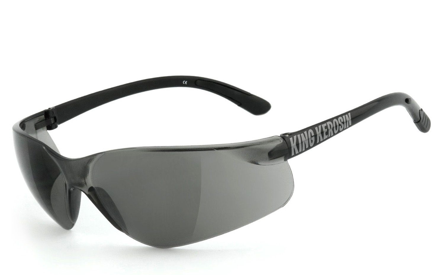KingKerosin Motorradbrille KK2240, softe Bügelenden, Steinschlagbeständig