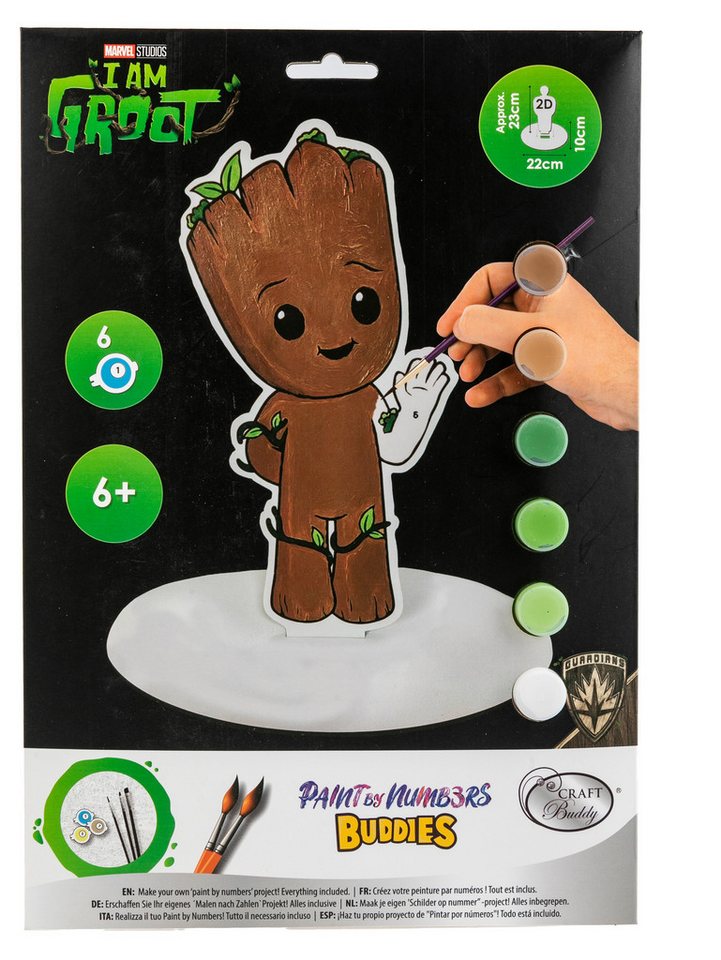Thumbnail - CRAFT Buddy Malvorlage XL Buddy, 23 cm