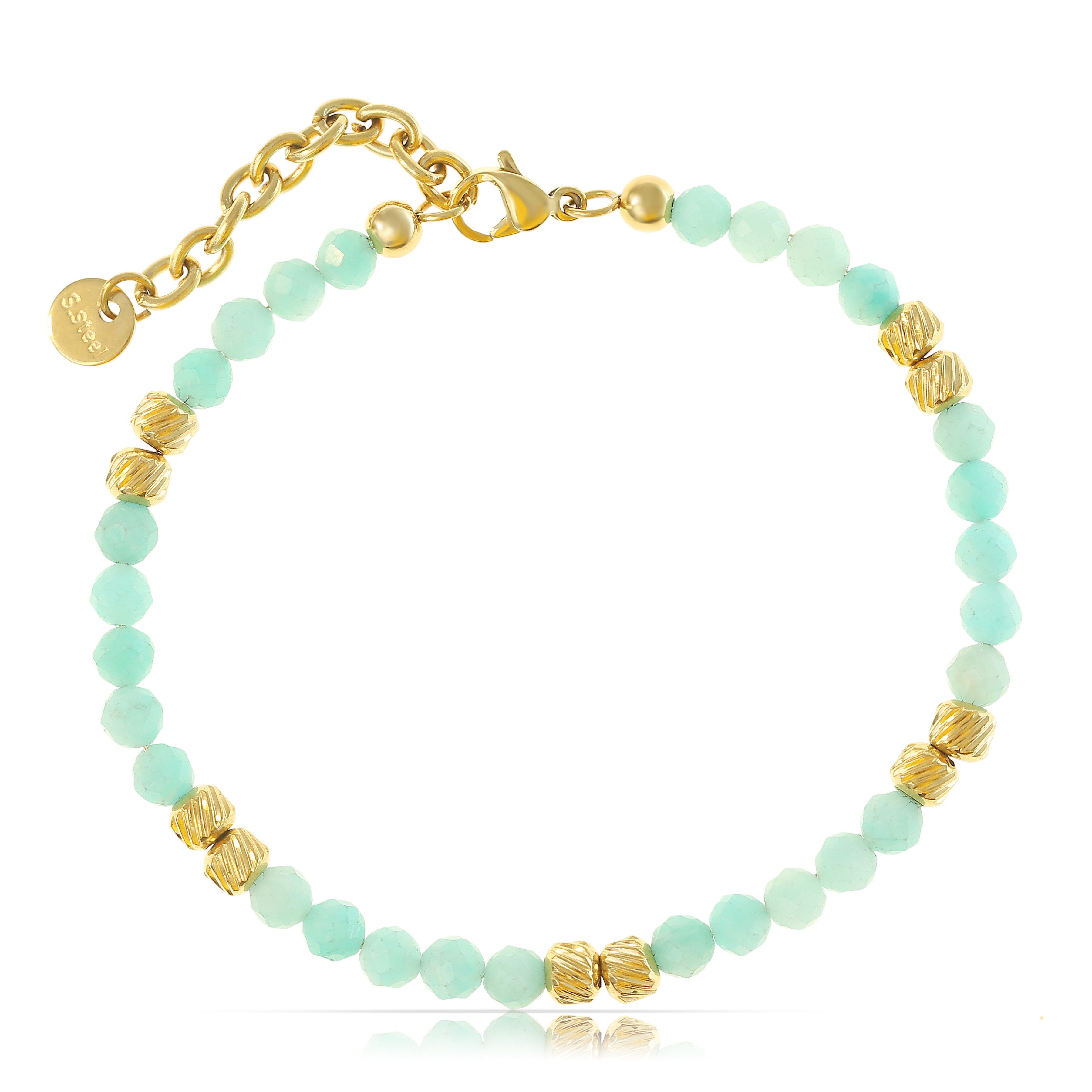 Made by Nami Perlenarmband Damen Damenarmband Größenverstellbar Wasserfest günstig online kaufen