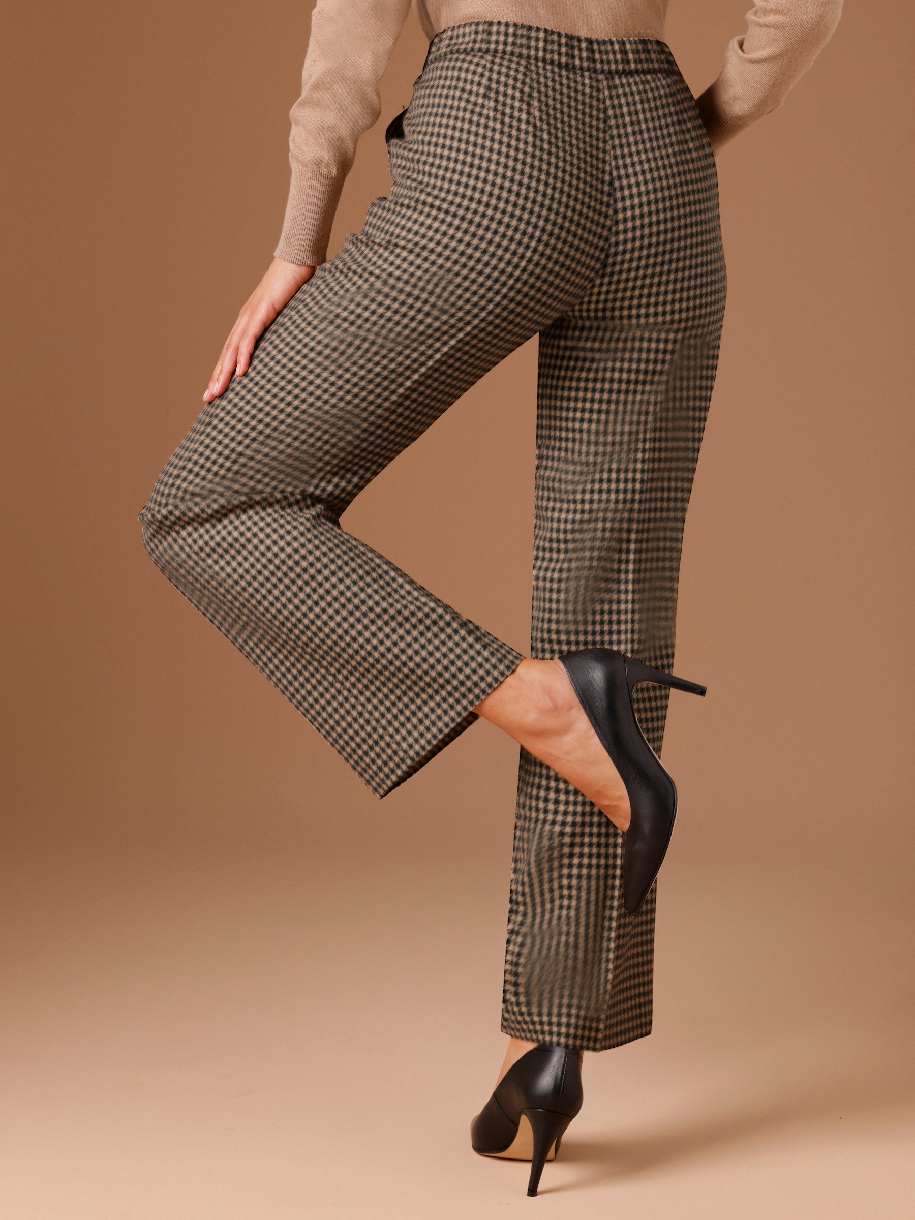 creation L Jerseyhose Woll-Hose komfortabel