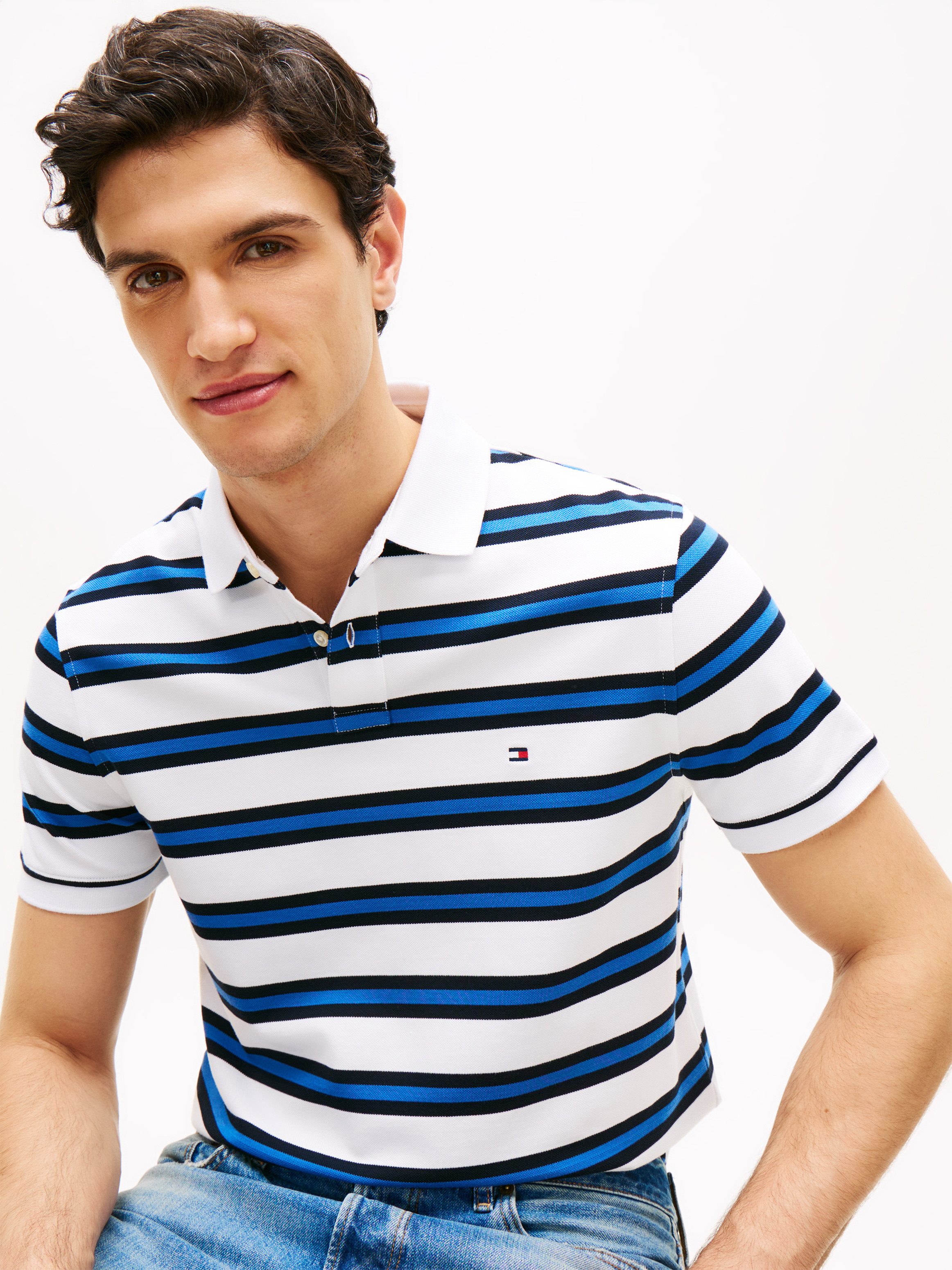 Tommy Hilfiger Poloshirt 1985 REGULAR POLO aus Piqué günstig online kaufen