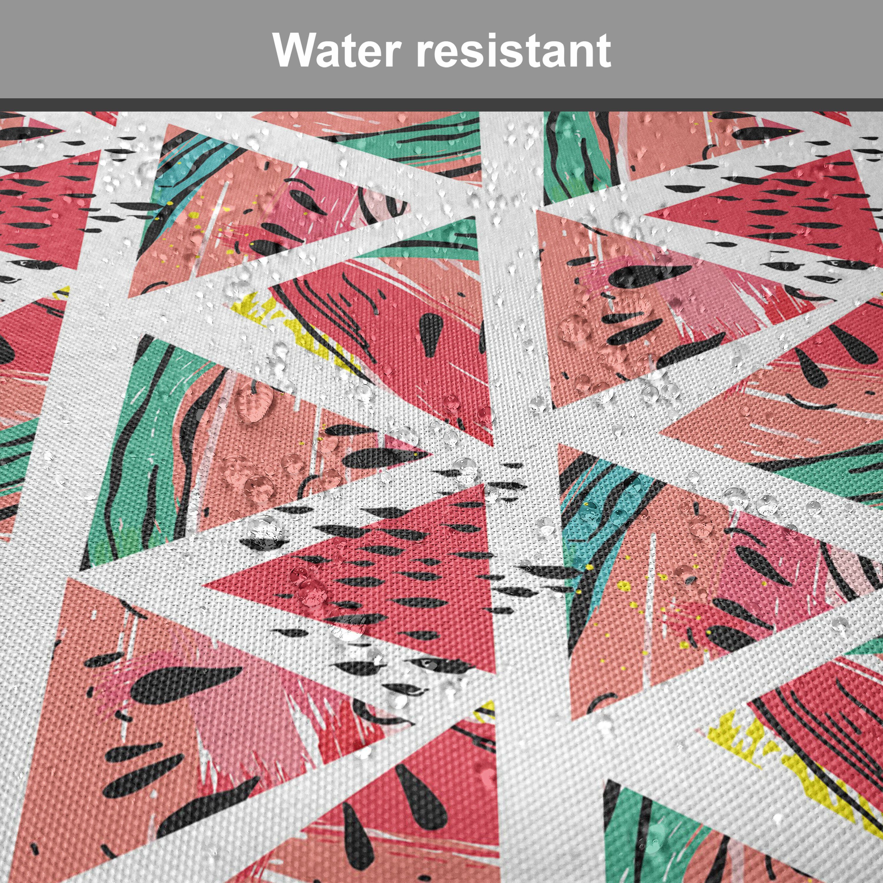 mit Aquarell Dekoratives Riemen Küchensitze, für Wassermelone abstrakte Kissen wasserfestes Stuhlkissen Abakuhaus