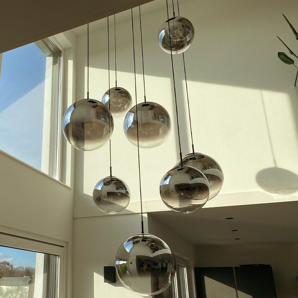 s.luce Pendelleuchte Galerieleuchte Progress Glas mit günstig online kaufen