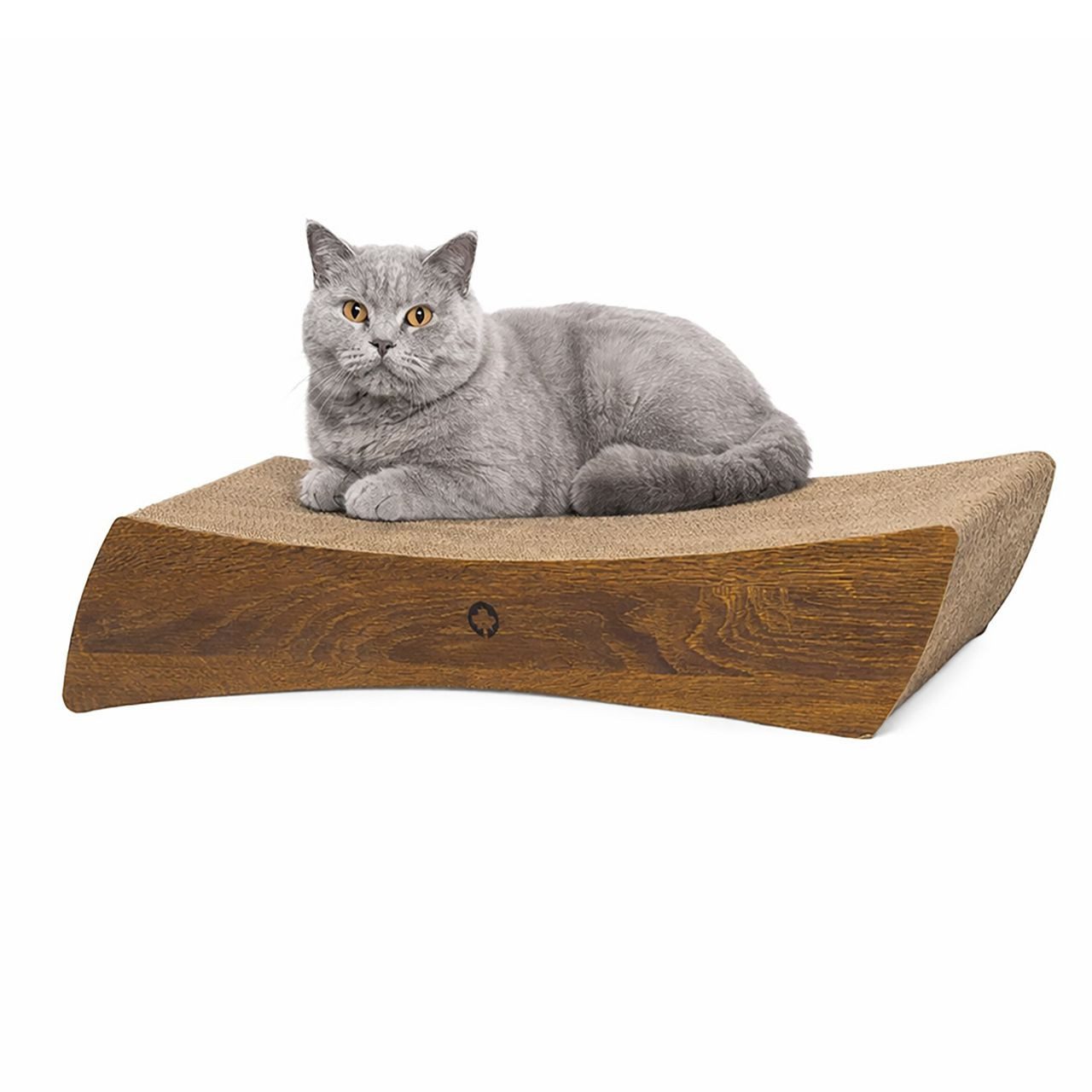 Canadian Cat Company Kratzbrett PULSAR für Katzen, 76 x 24 x 15 cm, doppelseitig nutzbar, Kratzmöbel & Liegeplatz
