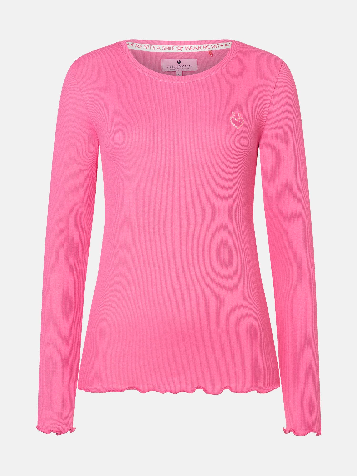 Lieblingsstück Langarmshirt KyraEP mit gewellten Saumabschlüssen – Bild 4 von 5