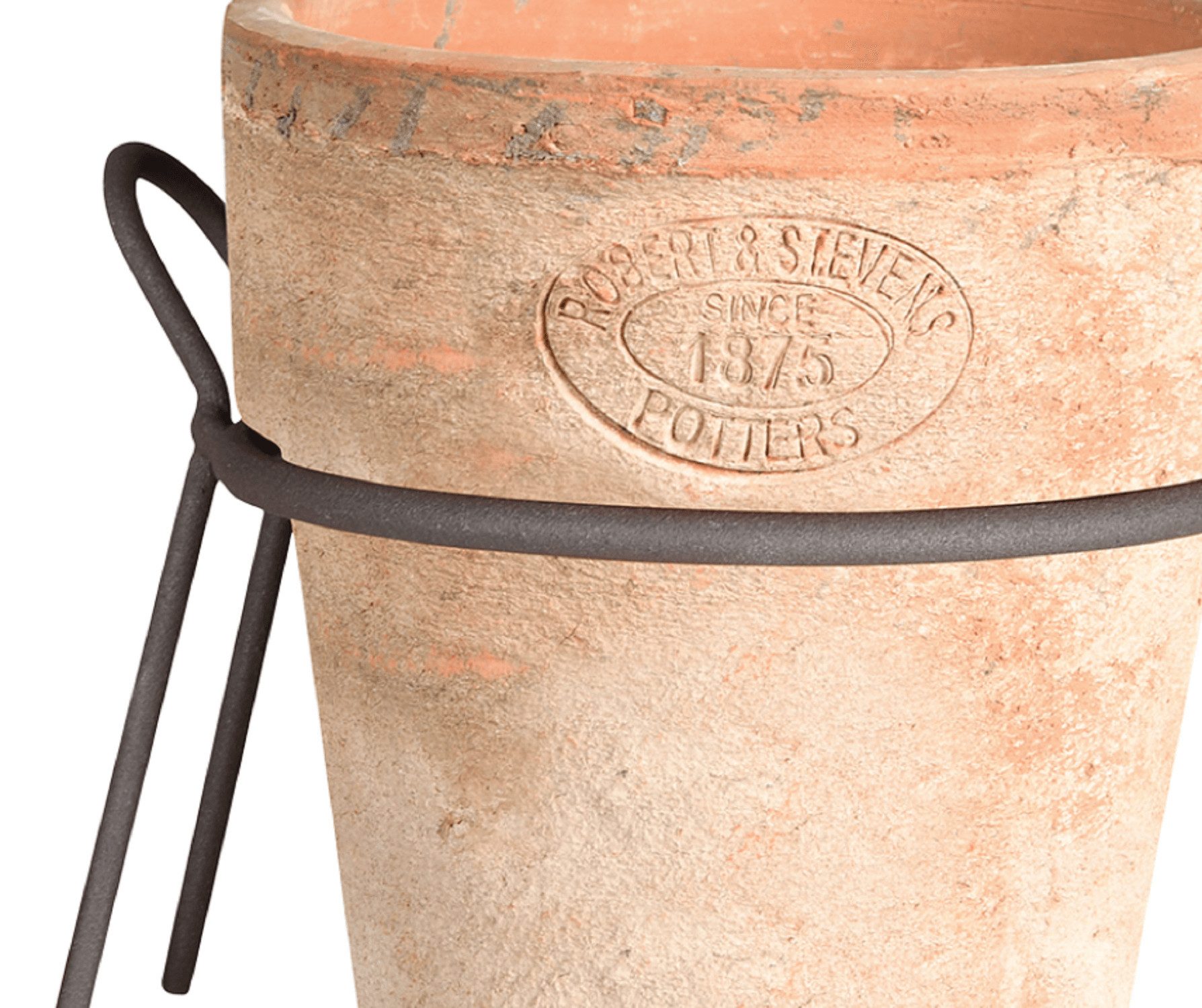 Dekowunder Übertopf Terracotta Ton Wand Blumen günstig online kaufen