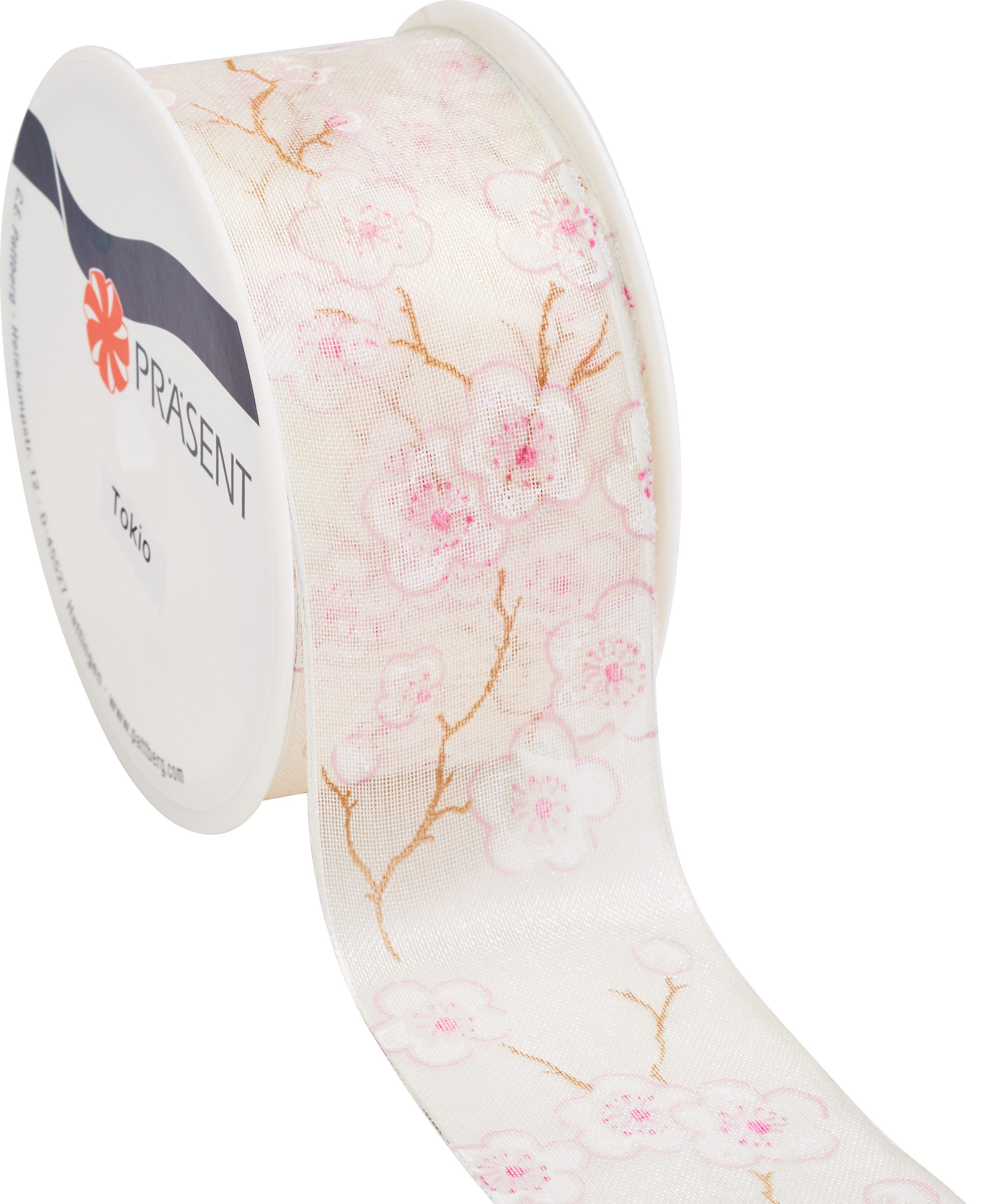 PRÄSENT Satinband Tokio, 2m