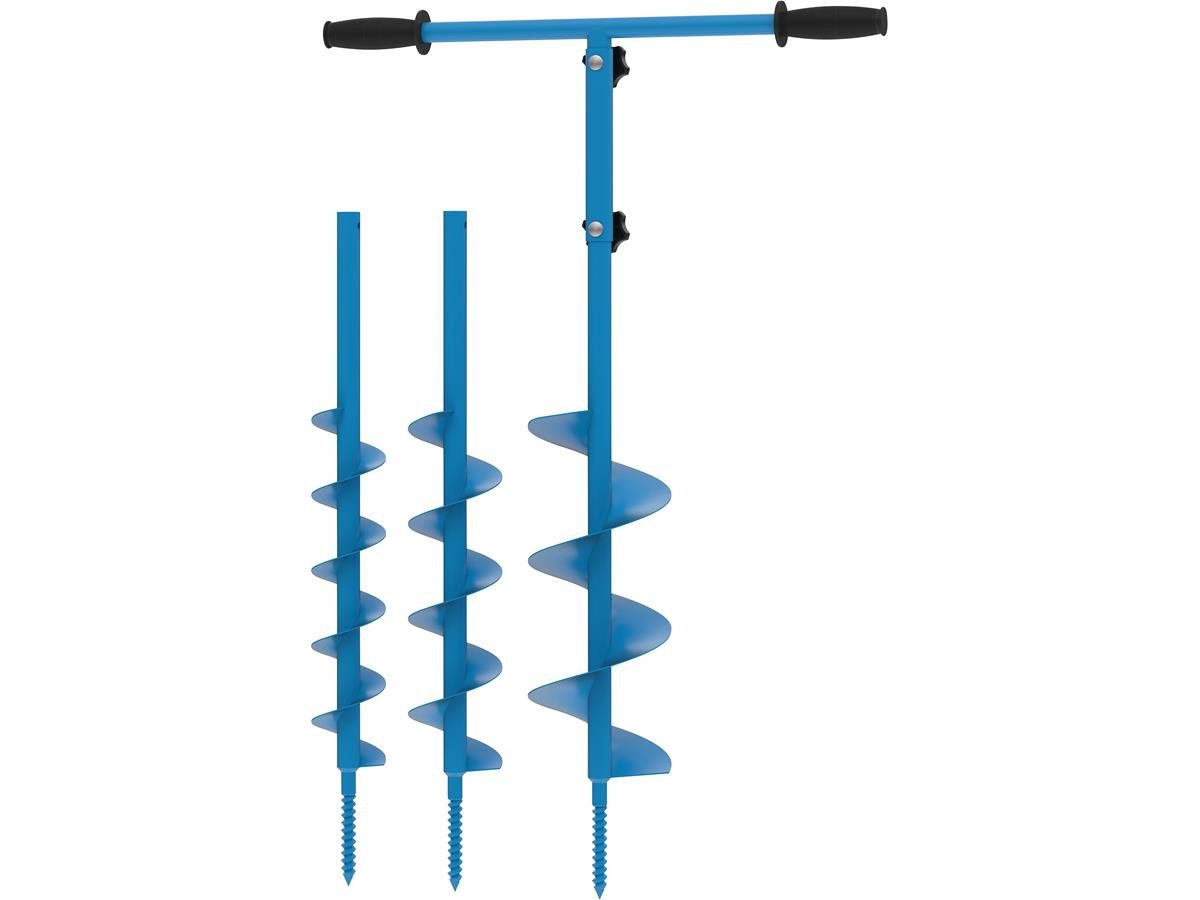 Güde Handerdbohrer GH 80-150 3IN1, 0 kW, max. 0 U/min, (Set), 3-in-1 mit 3 Bohraufsätzen Ø 80/100/150 mm, 1030 mm Höhe