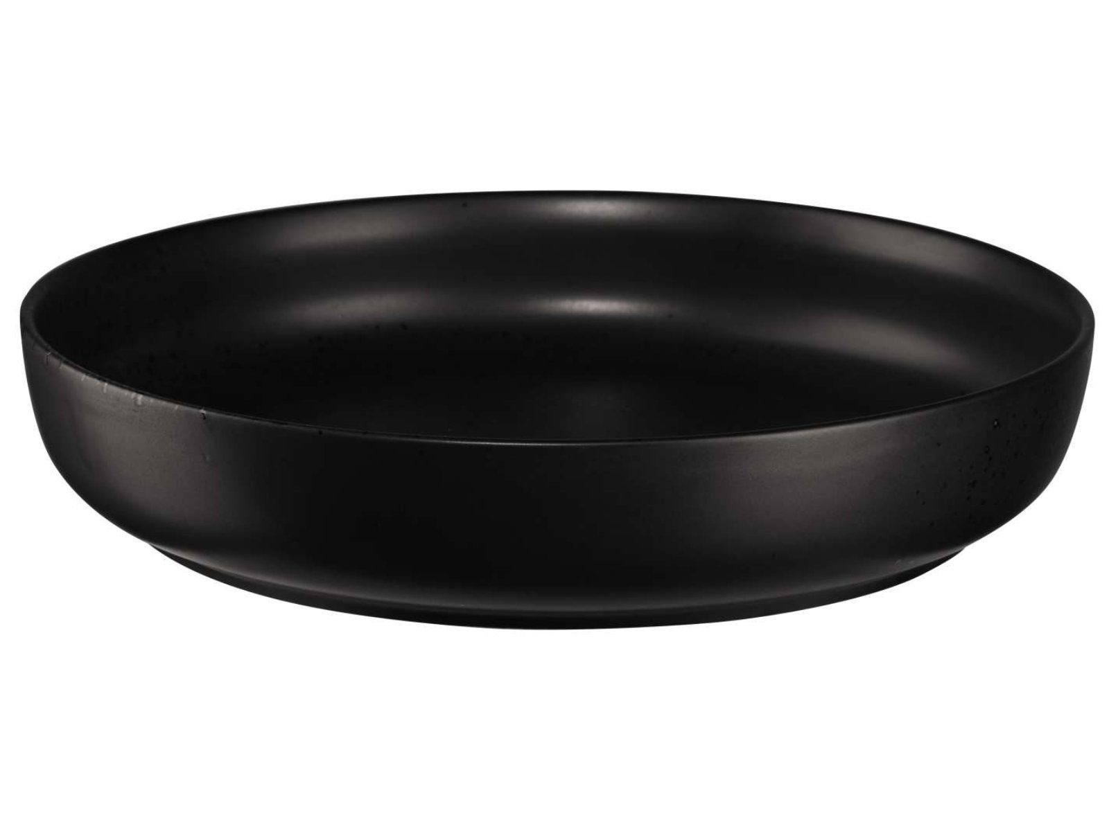 ASA SELECTION Salatschüssel COPPA Salatschale kuro 27,5 cm, Steinzeug, (Schalen), Geschirr