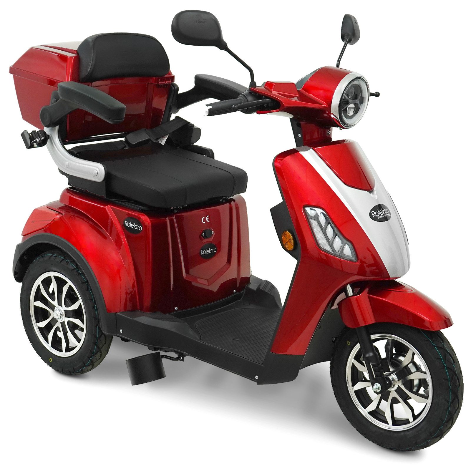 Rolektro Elektromobil Rolektro E-Trike 15 V.2-R31 Bleigel, 1400 W, 15 km/h