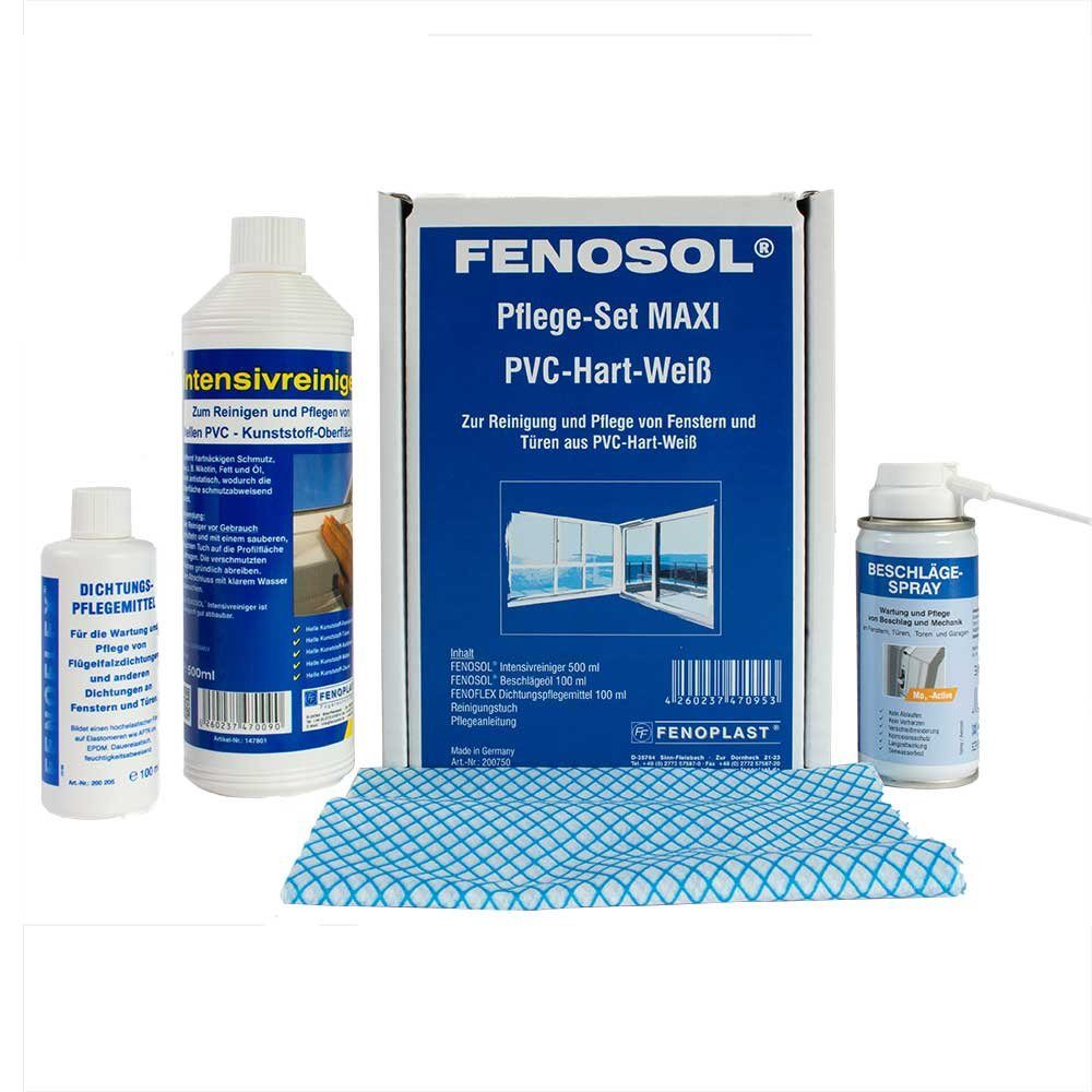 Fenoplast Fenster »(27,50€/l) Fenosol Intensiv Reiniger-, Pflege- und  Wartungsset XXL für weiße Kunststoffe« online kaufen | OTTO