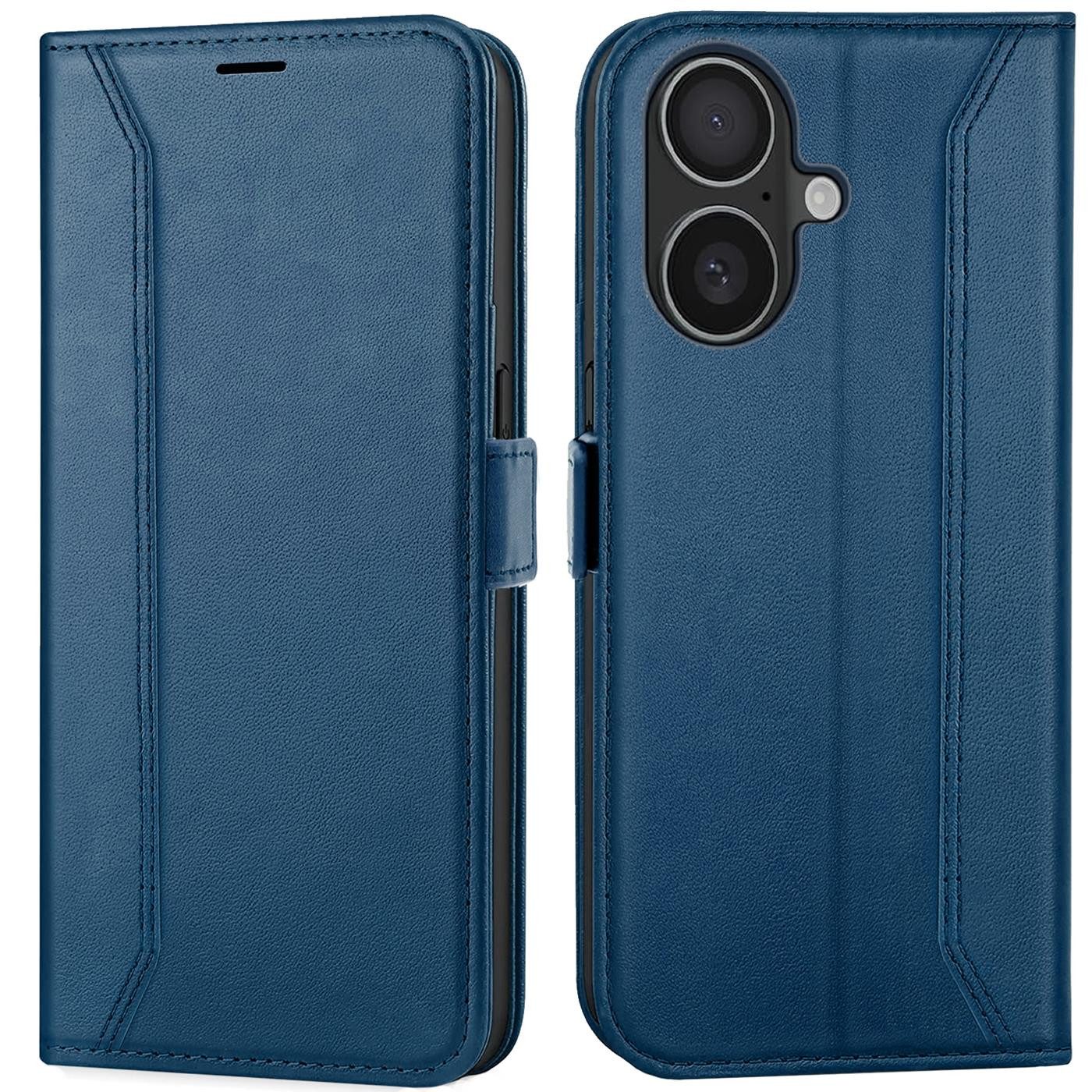 CoolGadget Handyhülle Book Case Elegance Tasche für Apple iPhone 17 6,3 Zoll, Hülle Magnet Klapphülle Flip Case für iPhone 17 Schutzhülle