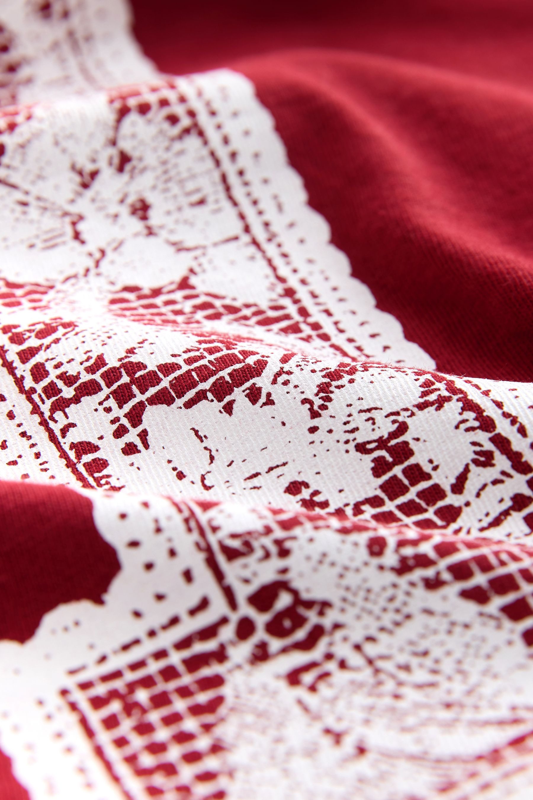 Next Langarmshirt Langarmshirt mit Spitze und Grafik, Paris (1-tlg) günstig online kaufen