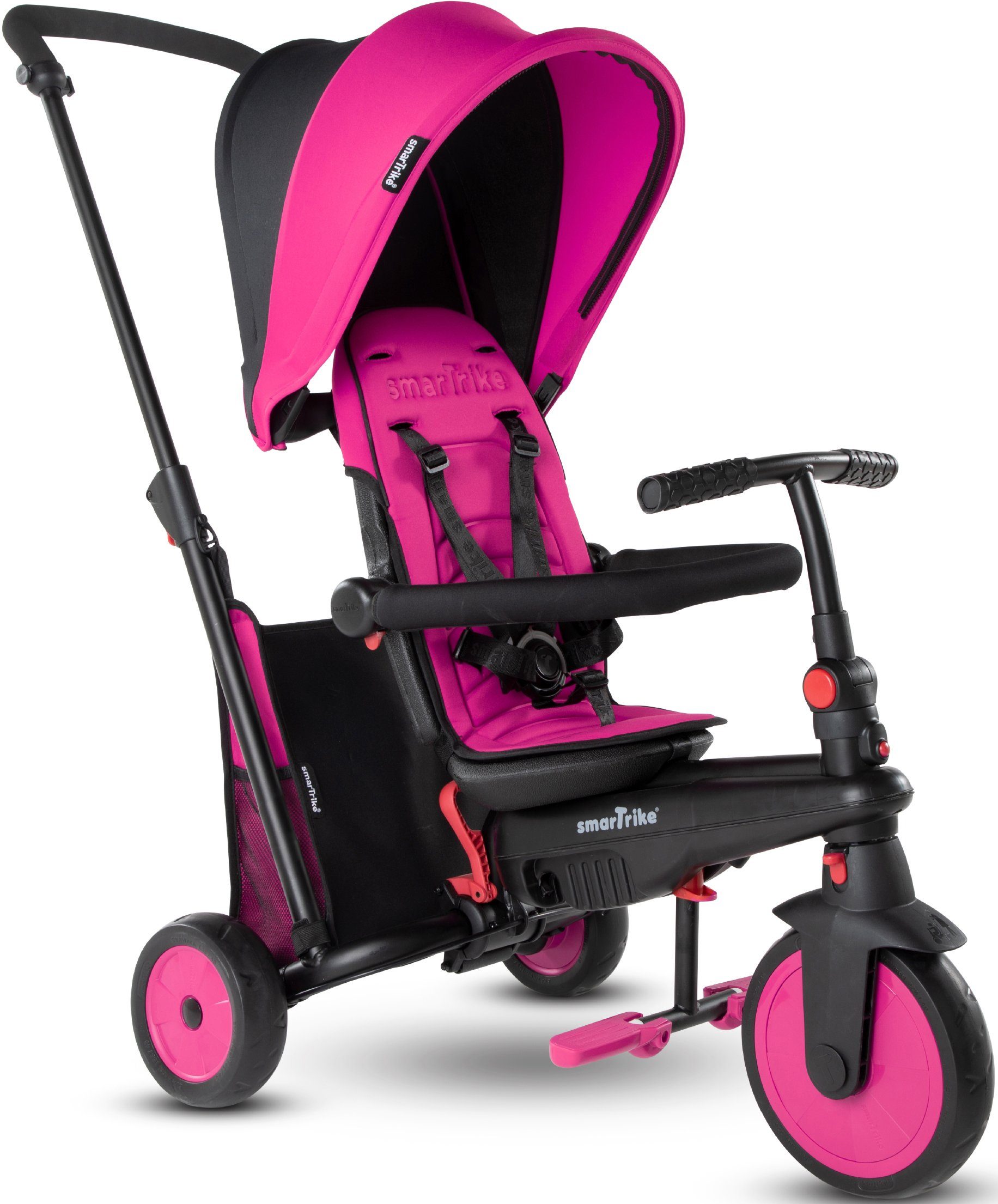smarTrike® Dreirad »FoldingTrike STR3, Pink«, mit verstellbarem  Sonnenschutzdach online kaufen | OTTO