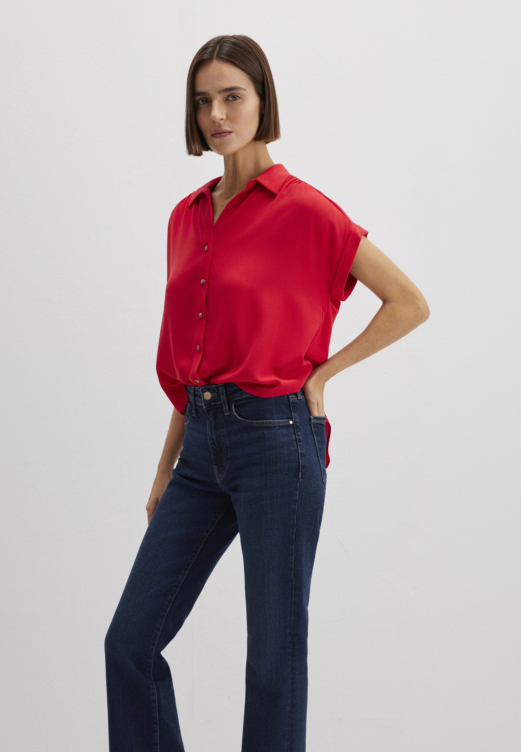 Mavi Kurzarmbluse SHORT SLEEVE SHIRT Bluse Kurzarm