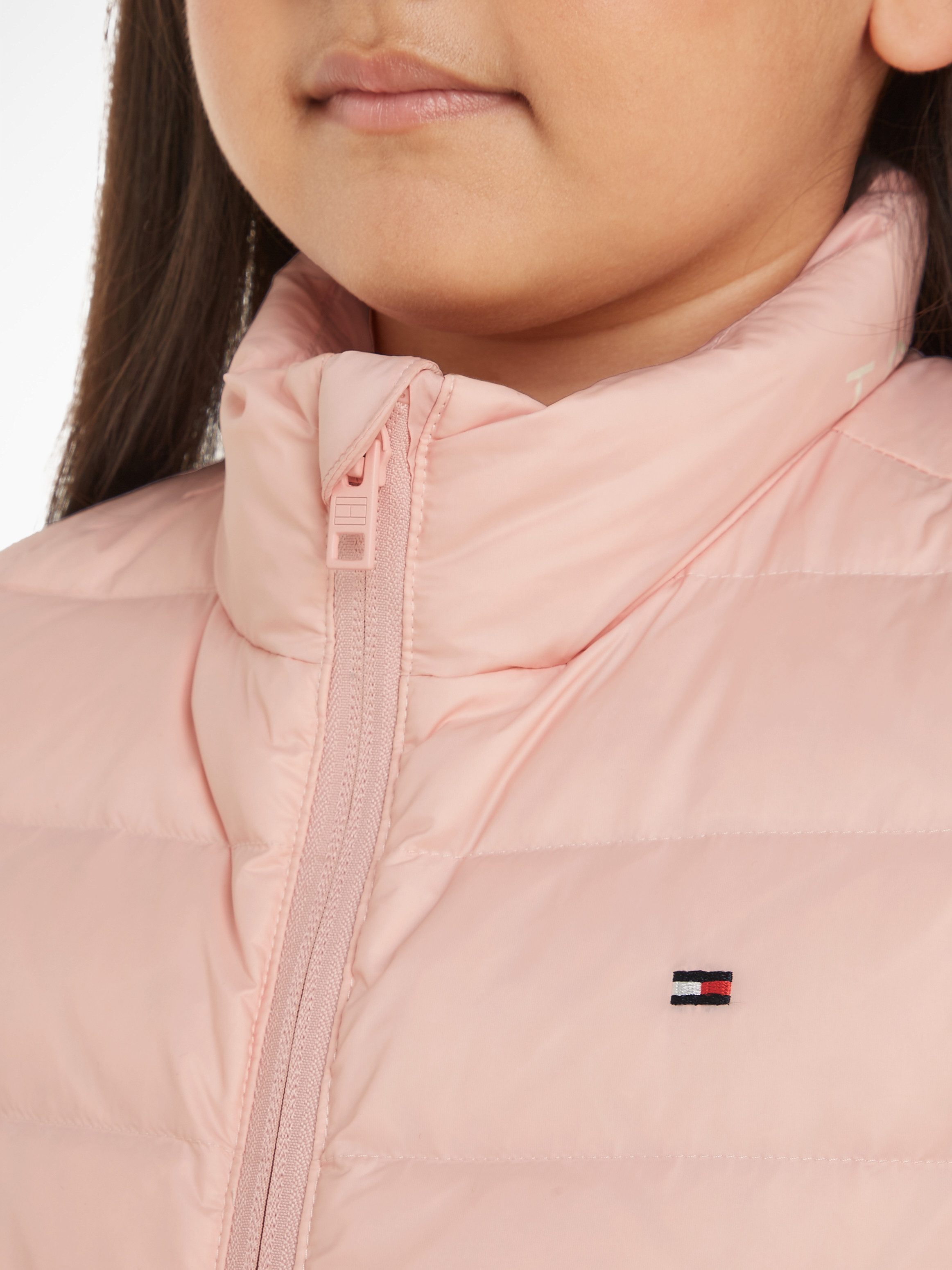 Tommy Hilfiger Steppweste U ESSENTIAL LIGHT DOWN VEST Kinder bis 16 Jahre mit Logostickerei