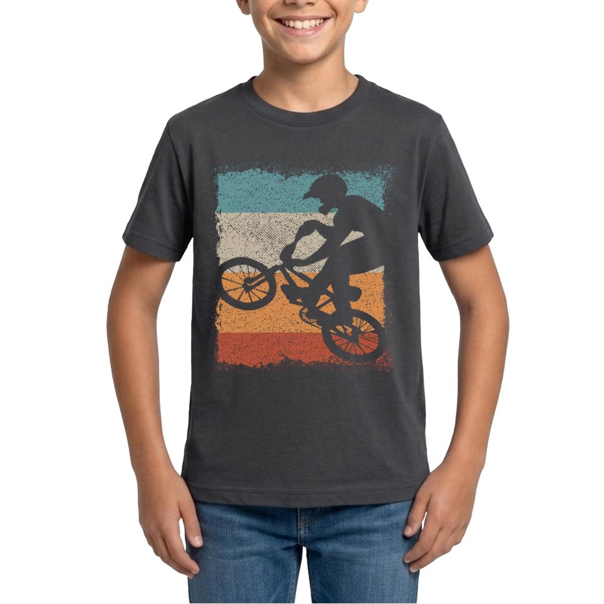 T-Shirt BMX Sprung Vintage Teenager T-Shirt