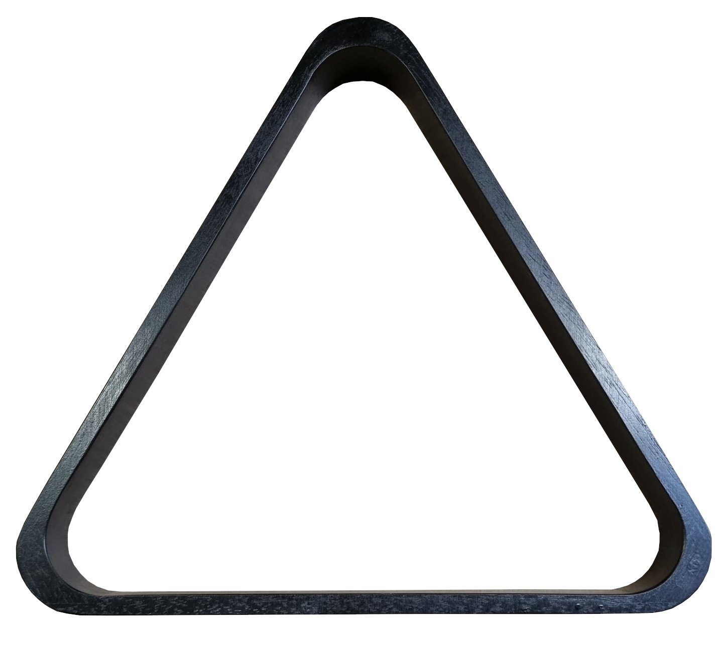 John West Billardtisch Triangel für 57 Schwarz, Billardkugeln mm Holz Pool (1-tlg)