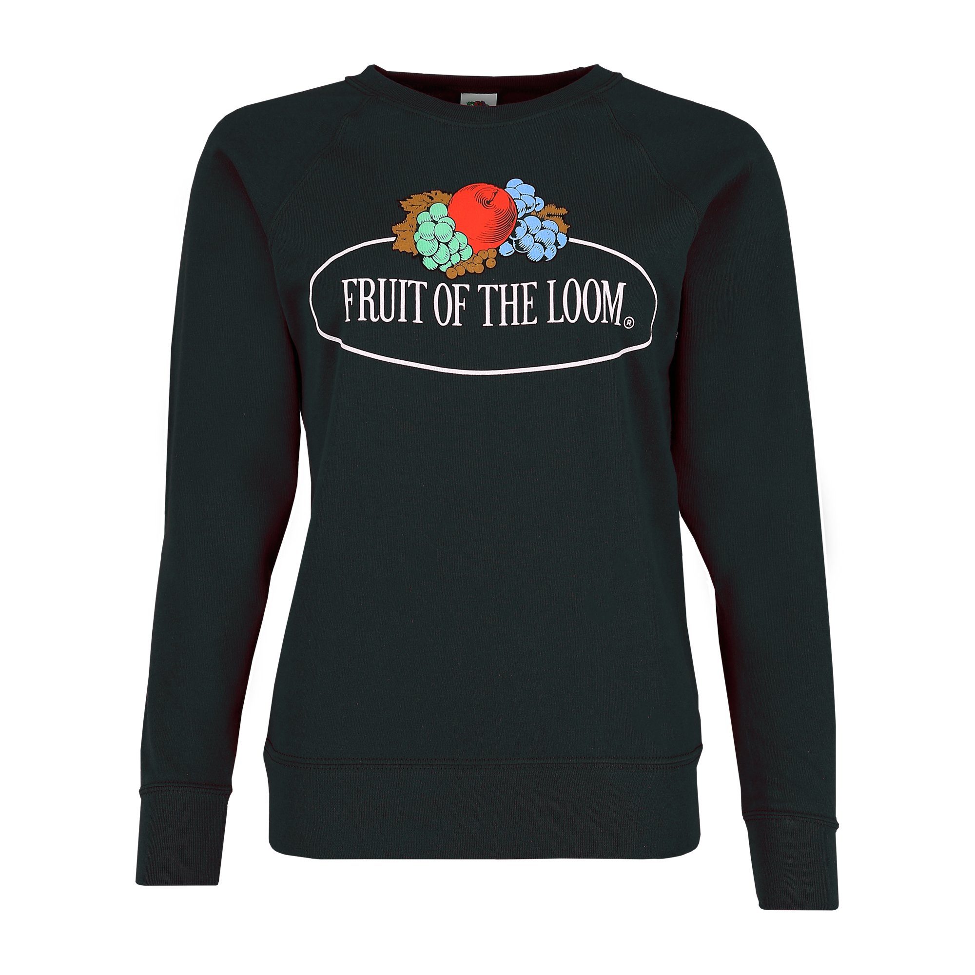 Sweatshirt leichtes Damen Sweatshirt mit Vintage-Logo