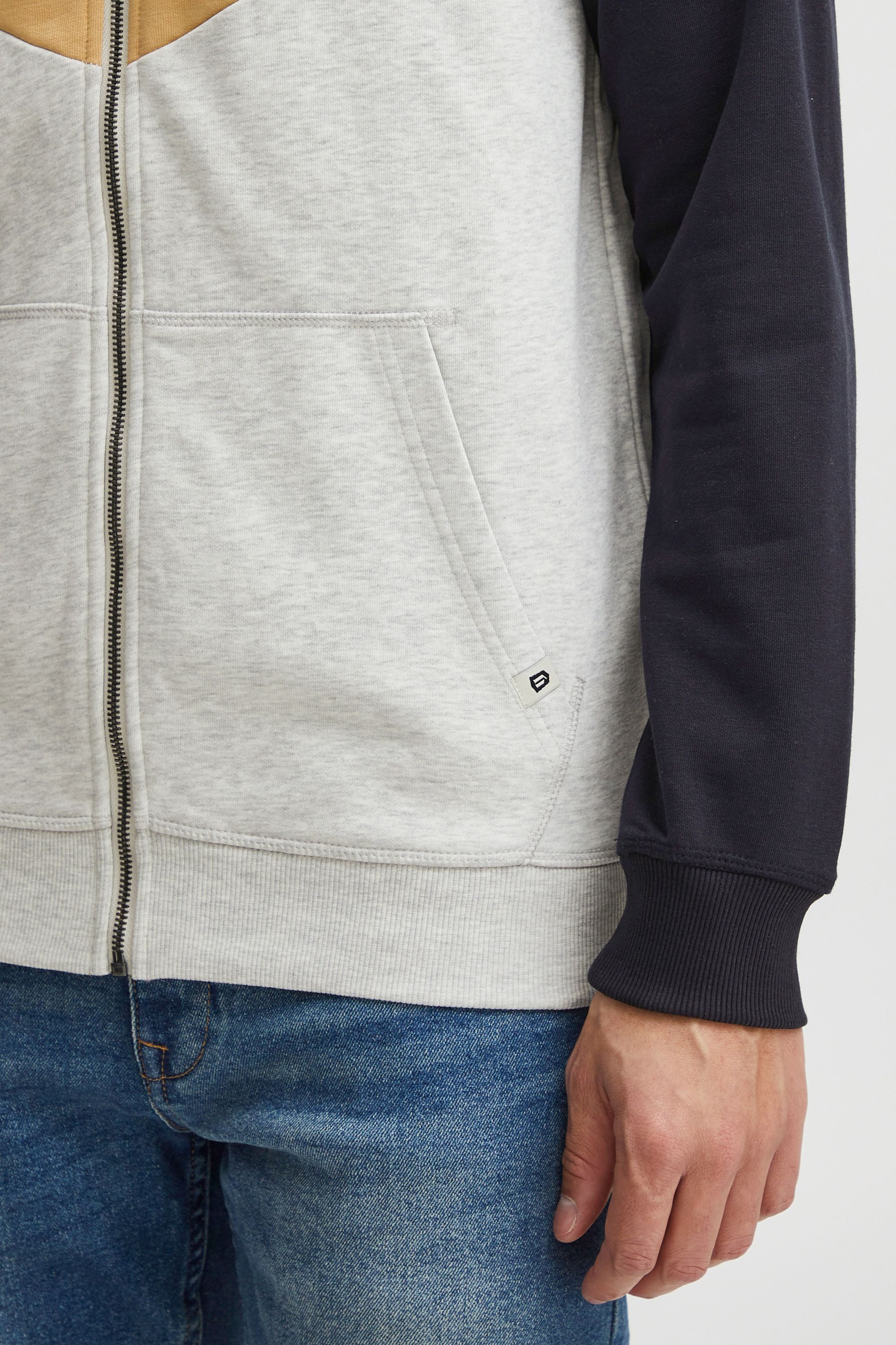 Indicode Kapuzensweatjacke IDPock Modischer Pullover